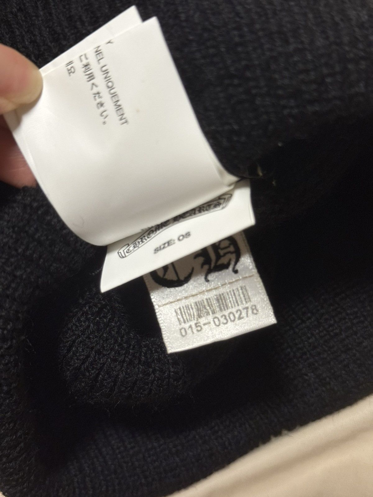 Chrome Hearts Chrome hearts horseshoe beanie Size ONE SIZE - 3 Thumbnail