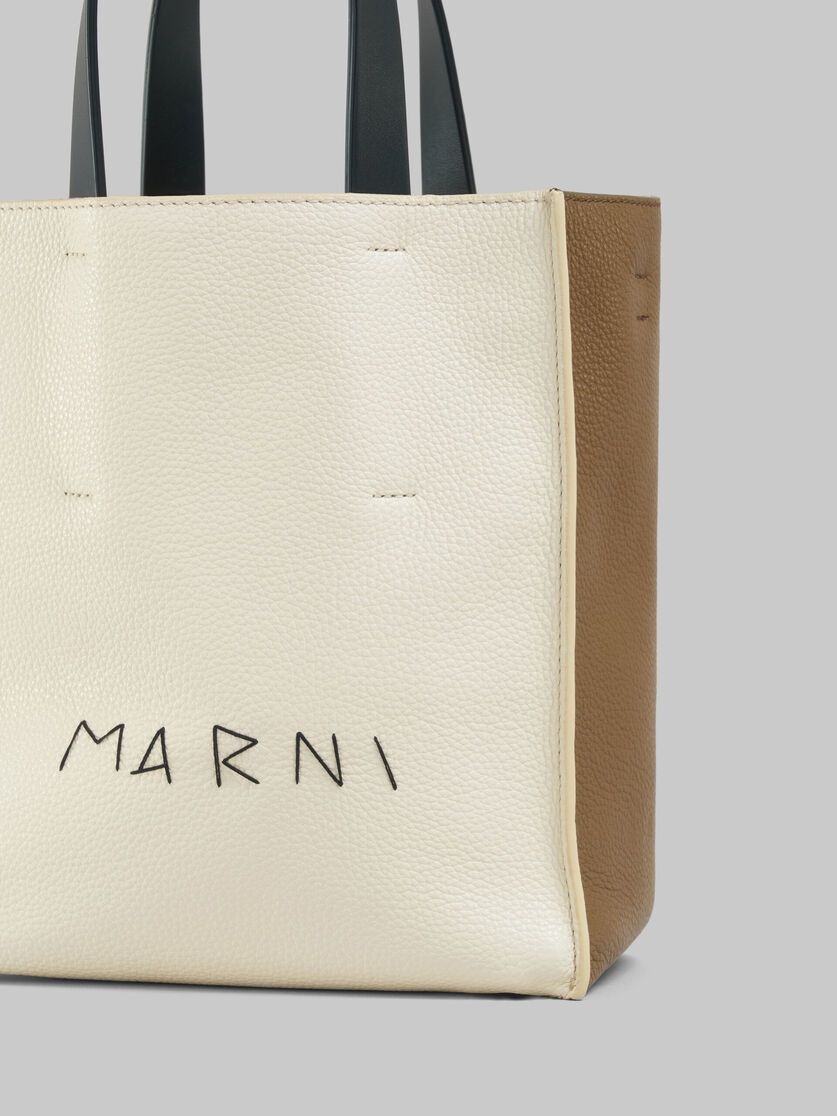Marni o1w1db11125 Size :OS/Museo Soft Mini Bag in White/Brown Size ONE SIZE - 4 Thumbnail