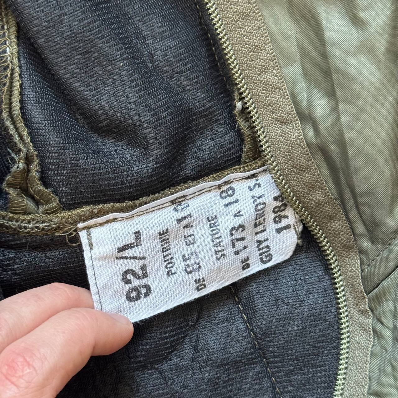Japanese Brand Rare Japan Style French Army Protection Sniper Nylon Jacket Size US L / EU 52-54 / 3 - 8 Thumbnail