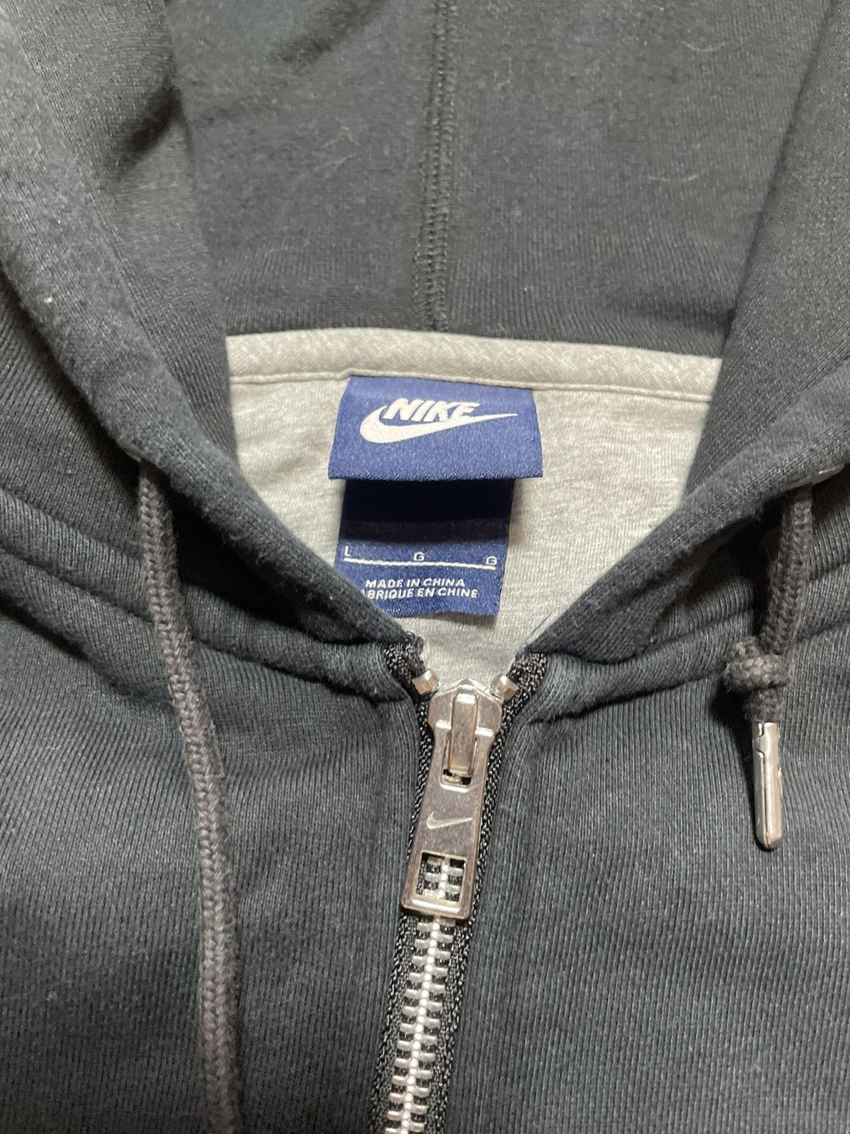 Nike Vintage Nike Zip up hoodie metal zip Size US L / EU 52-54 / 3 - 5 Thumbnail