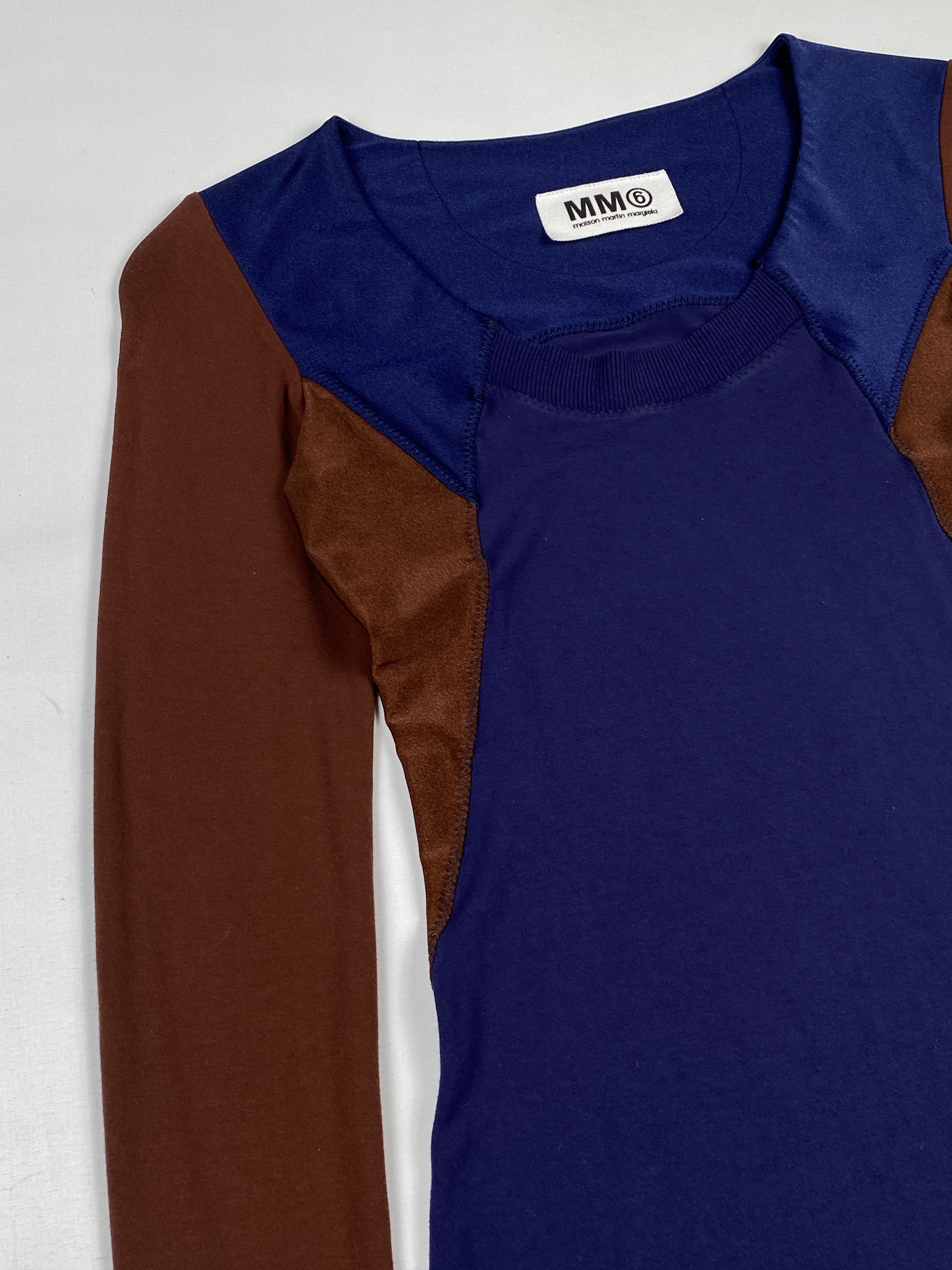 Maison Margiela MM6 Long Sleeve Bodycon Mini Dress Size XS / US 0-2 / IT 36-38 - 6 Thumbnail