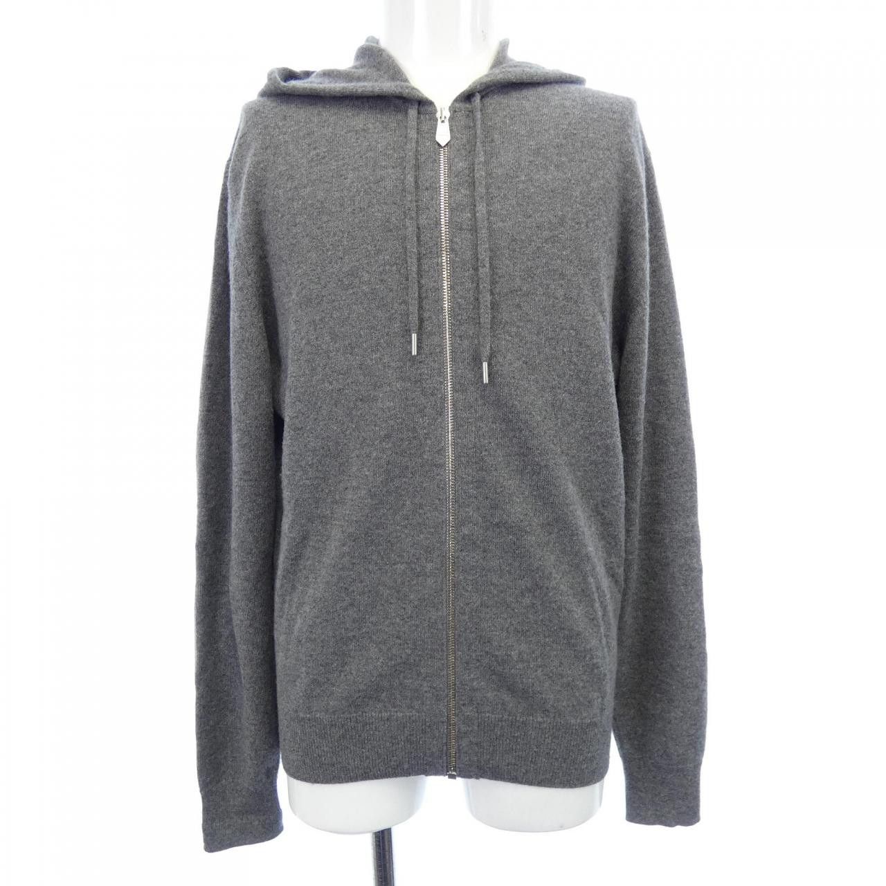 Hermes Hermès Maillon Chaine d'Ancre 100% Cashmere Hoodie XS Others Sweatshirts & Hoodies DUTY FREE for USA