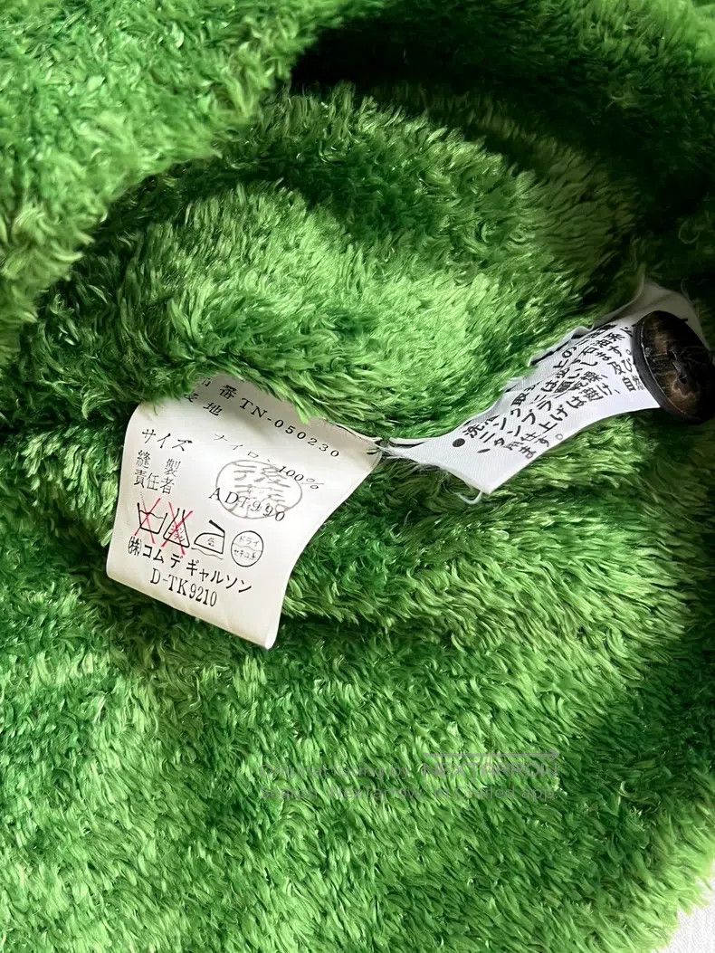Comme des Garcons Comme Des Garcons Green Grass Nylon Short Open Cardigan wi Size M / US 6-8 / IT 42-44 - 8 Thumbnail