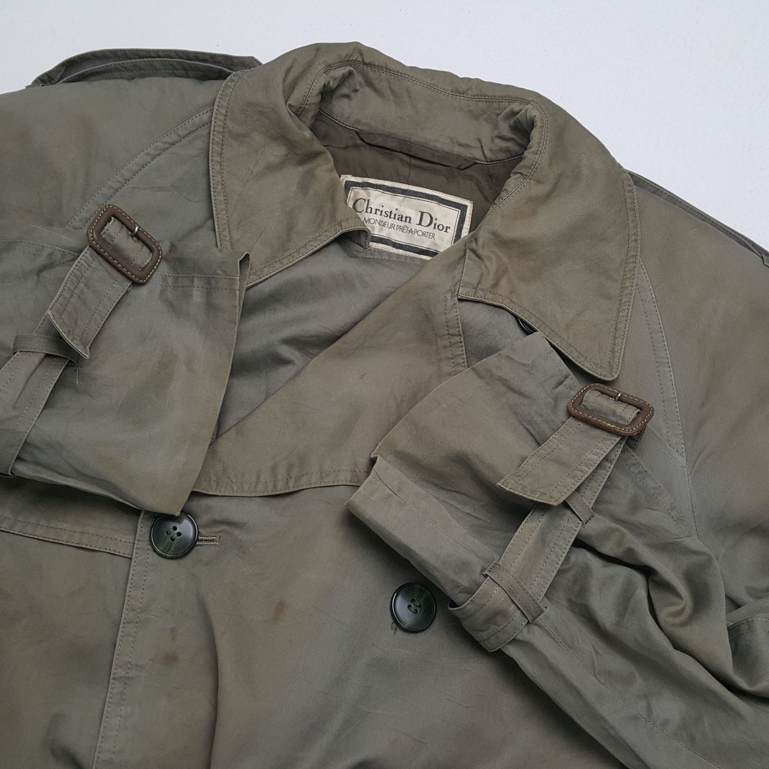 CHRISTIAN DIOR Fashion Style Trench Jacket