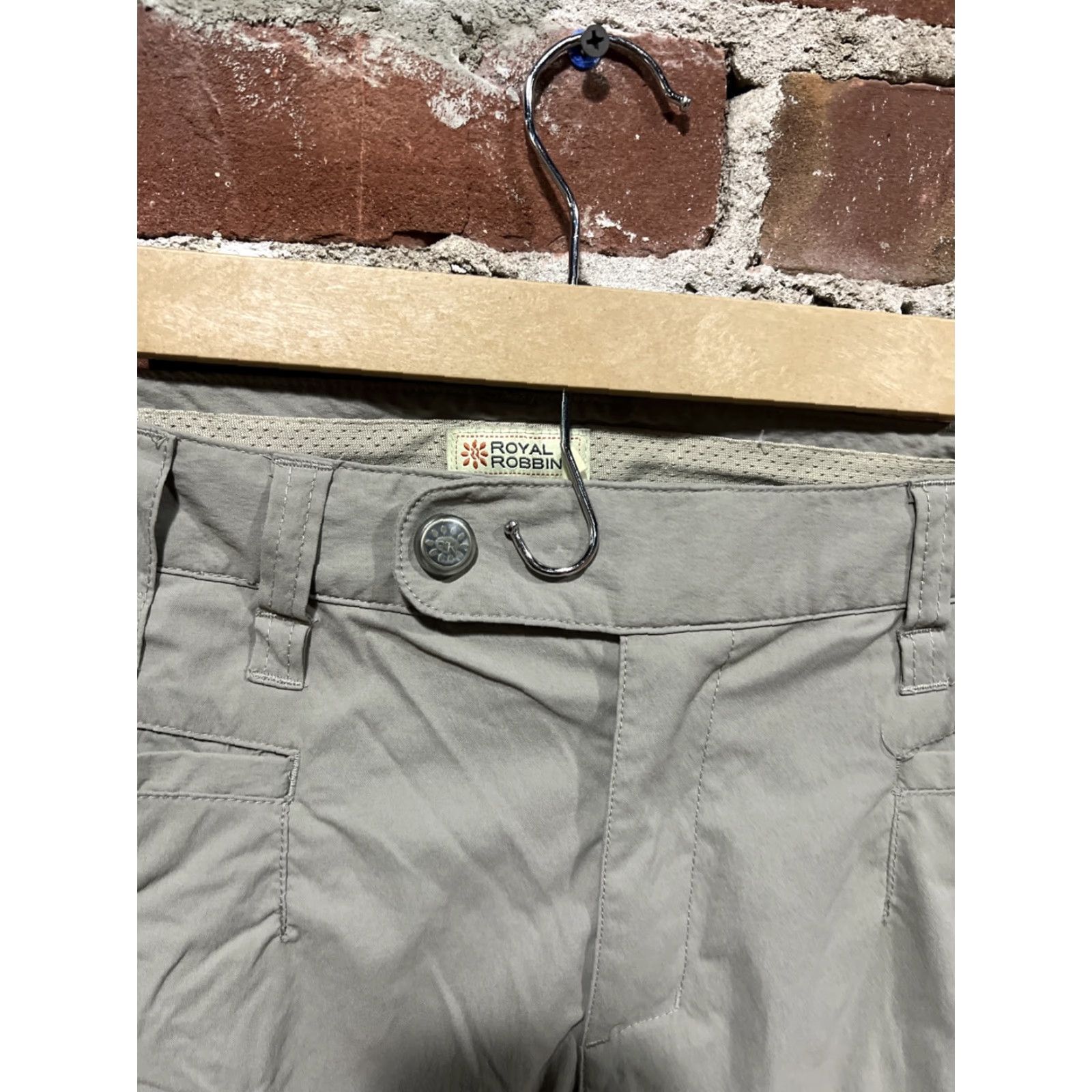 Royal Robbins Royal Robbins Pants Regular Women 10 Khakis Nylon Spandex Breathable Water Resistant Pockets Lightweight 32 in Inseam Blue Size 32" / US 10 / IT 46 - 2 Thumbnail