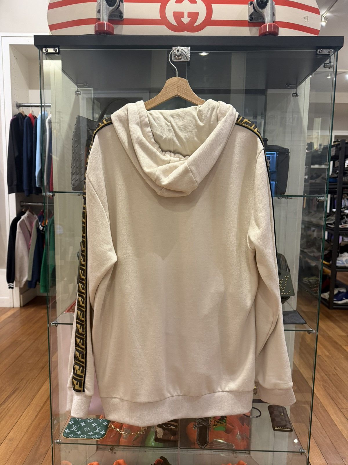 Fendi Fendi Monogram Sleeve Hoodie Size US XXL / EU 58 / 5 - 2 Thumbnail