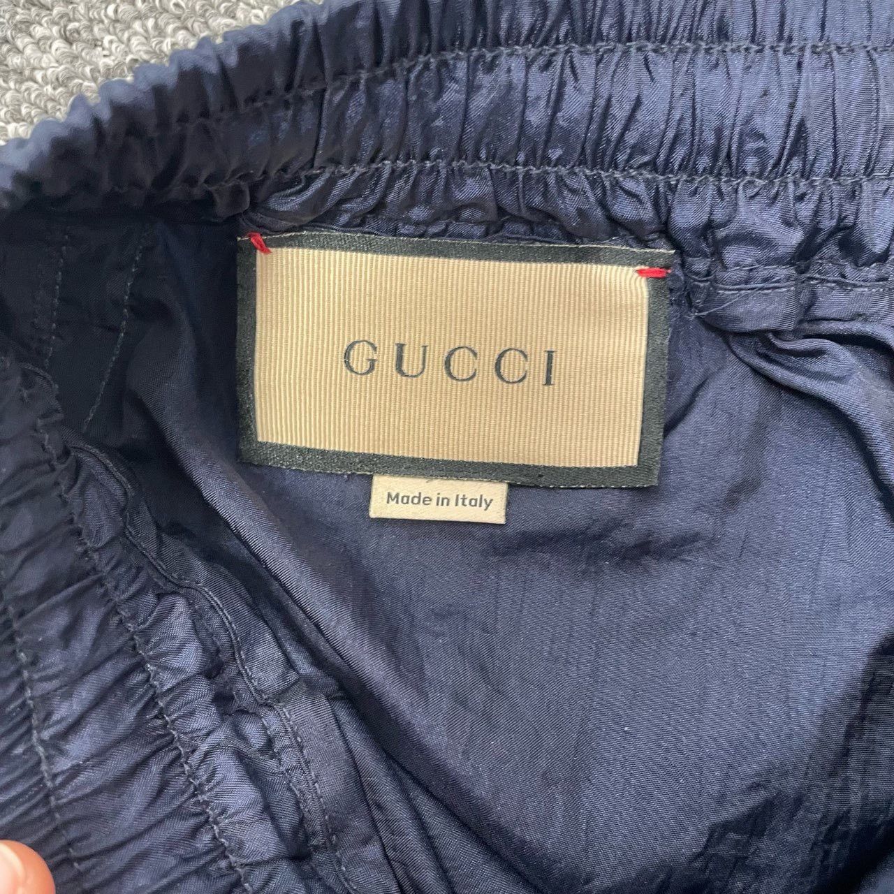 Gucci Gucci Size XXS Red and green contrasting edge stripe detail Size US 26 / EU 42 - 4 Thumbnail