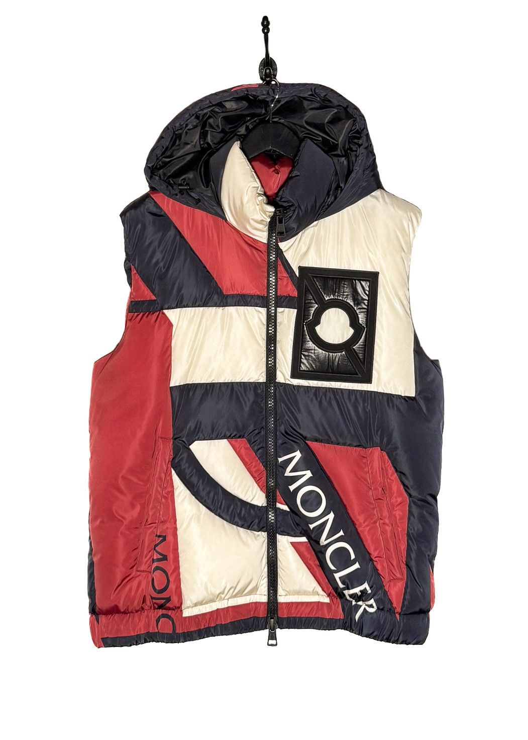 Moncler Genius X Craig Green Tricolour Logo Permit Down Vest - Main Image