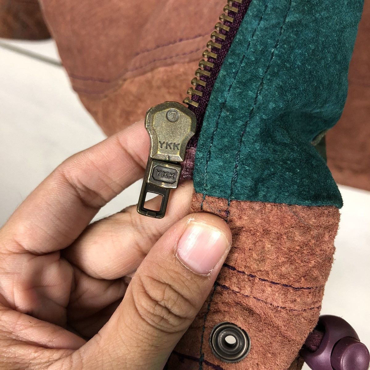 Japanese Brand × Vintage 📌Vintage Biker Leather Jacket Mack Lot Issey Miyake Size US L / EU 52-54 / 3 - 19 Thumbnail