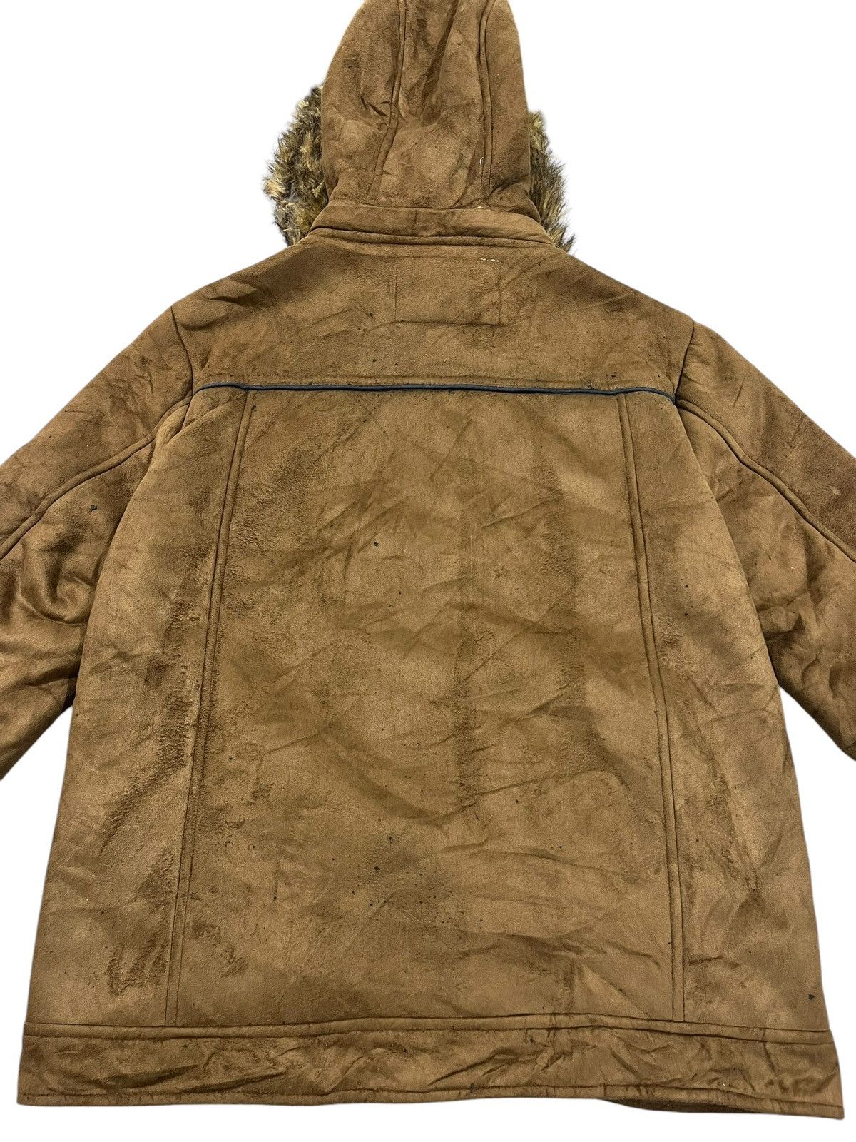 If Six Was Nine ROUSHATTE SHELL GARMENTS LINED FUR DUFFLE B-3 JACKET HOODIE Size US M / EU 48-50 / 2 - 19 Thumbnail