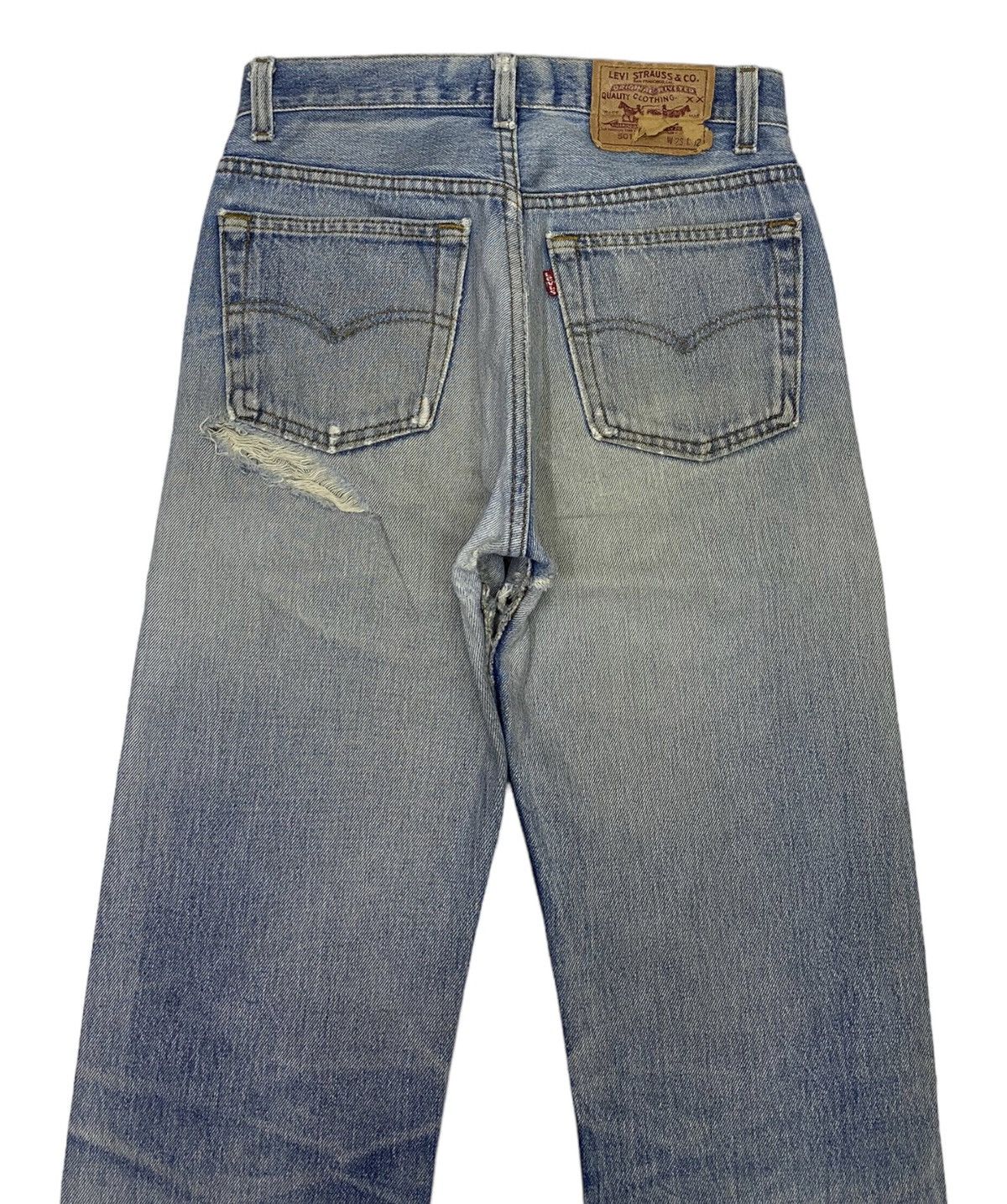 Levi's × Vintage LEVIS 501 VINTAGE DISTRESSED DENIM JEANS MADE IN USA Size US 28 / EU 44 - 4 Thumbnail
