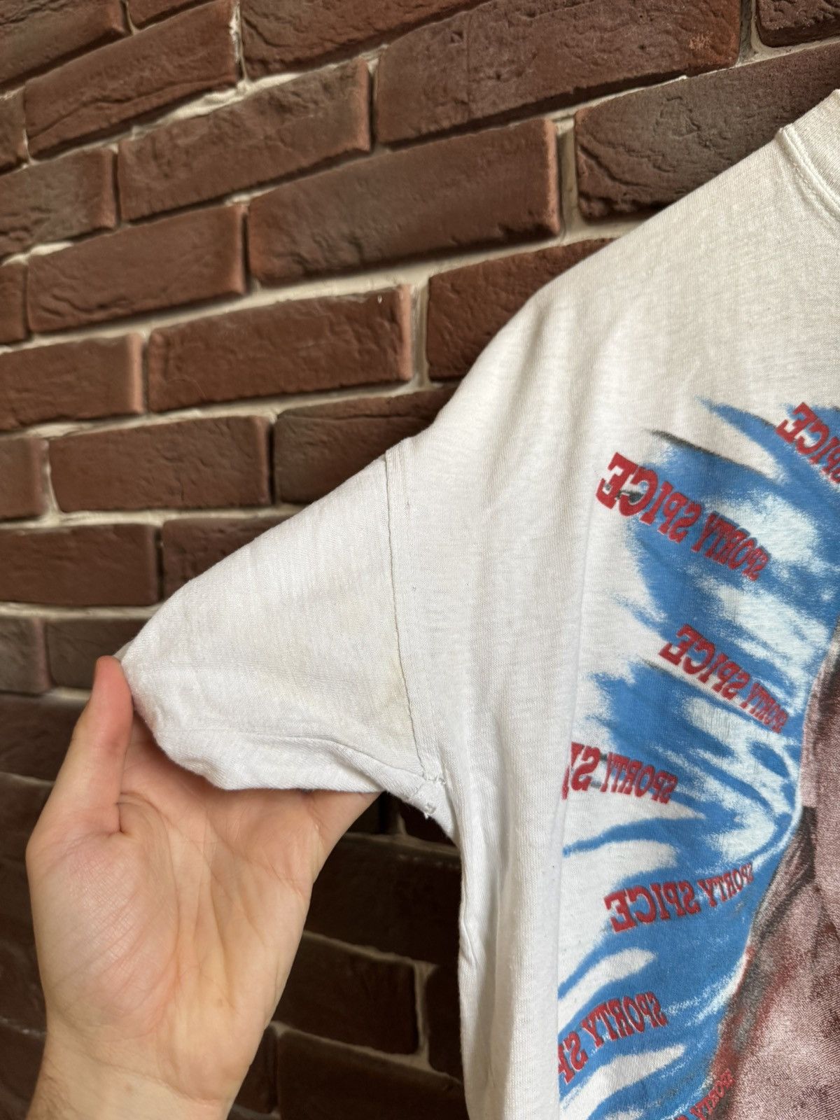Band Tees Vintage 90s Spice Girls Band Rap Tee Very Rare Pop Hype Size US L / EU 52-54 / 3 - 5 Thumbnail