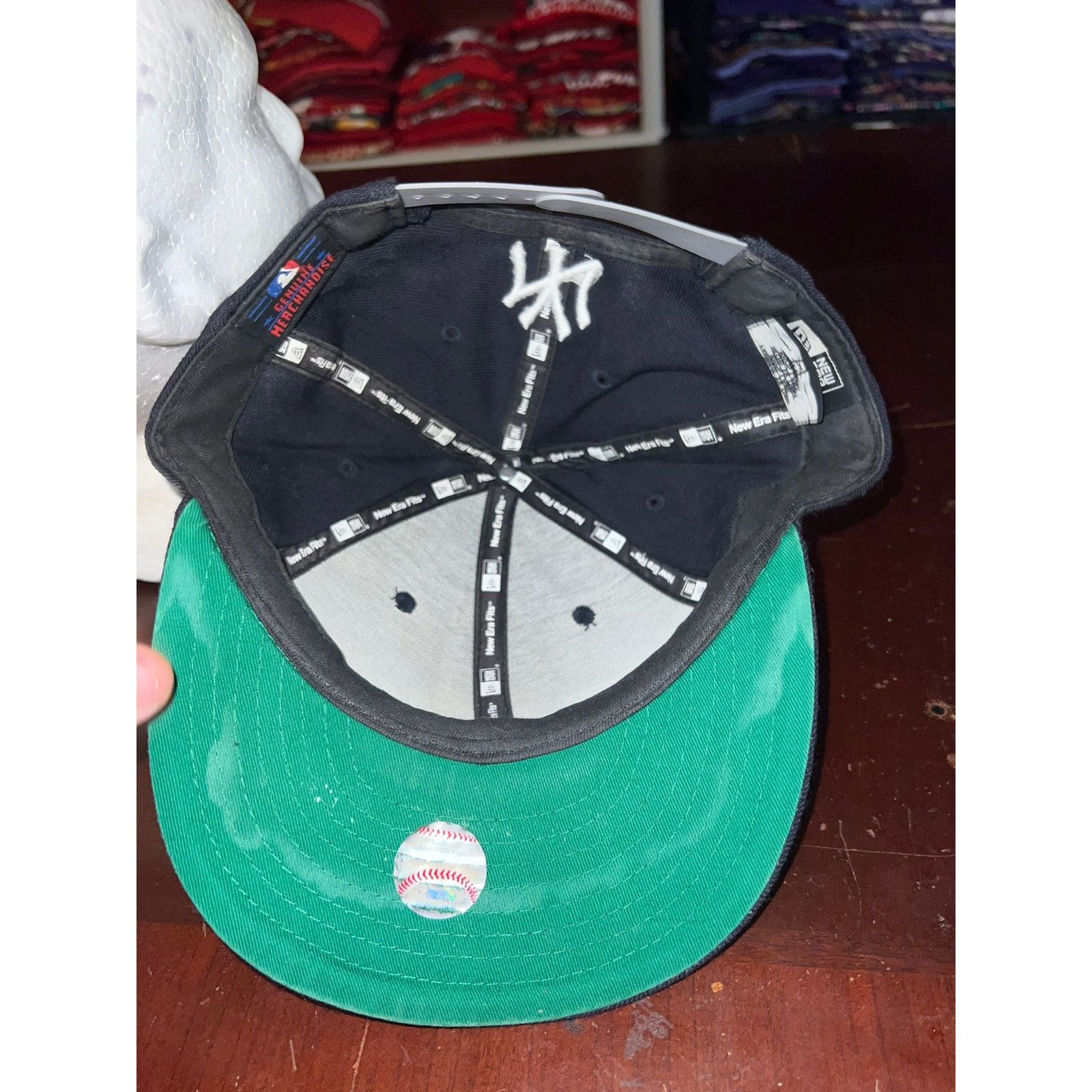 New Era New Era New York Yankees Snapback Hat Cap MLB Baseball Worn Size ONE SIZE - 7 Thumbnail