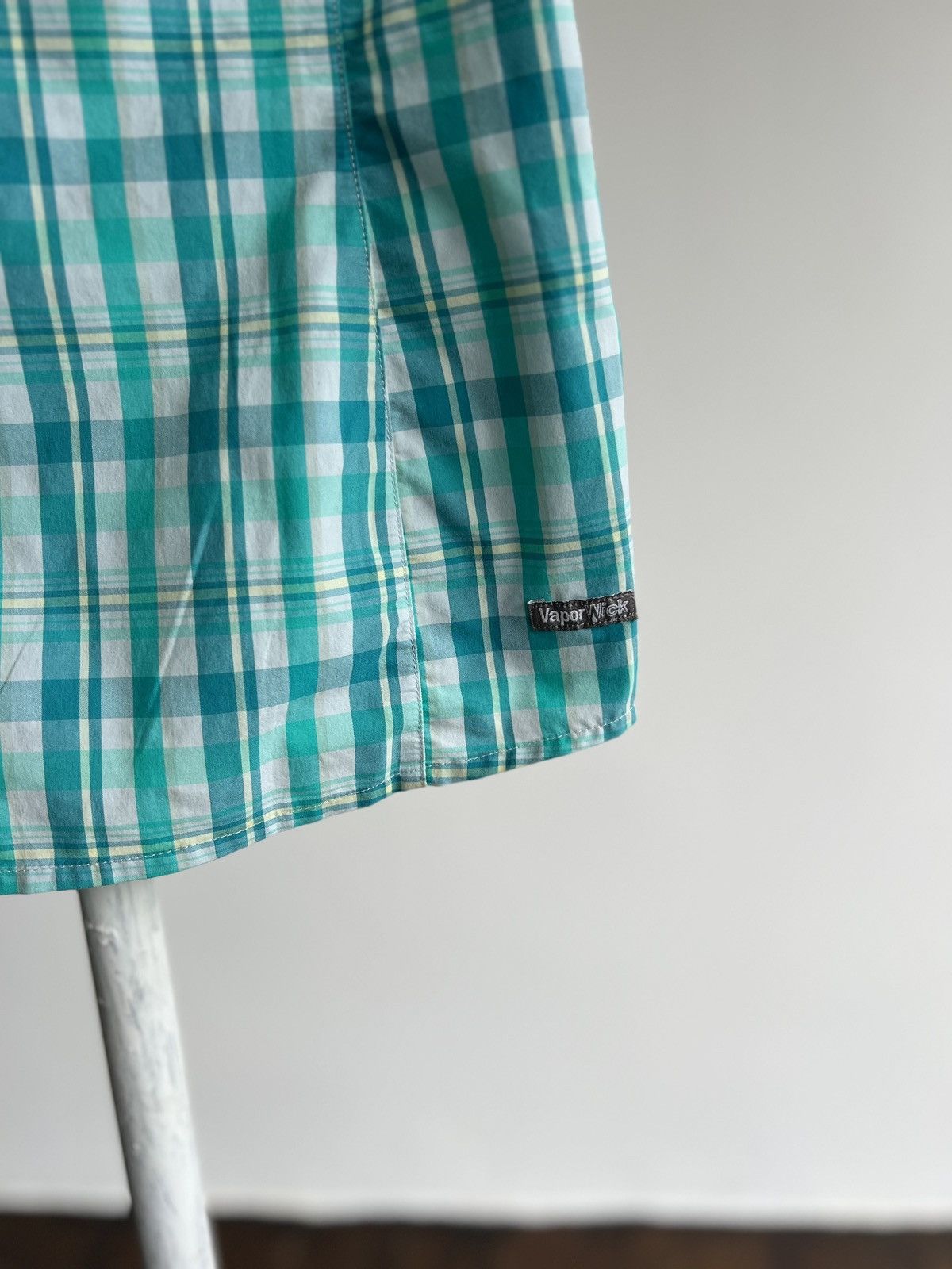 The North Face The North Face Women’s Aqua White Plaid Button Shirt Pockets Size M / US 6-8 / IT 42-44 - 7 Thumbnail