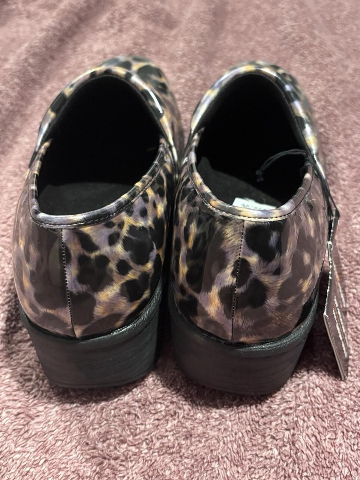 Other SafeTStep Purple Leopard Chef Slip Shoes Clog Size 12 Size US 12 / IT 42 - 6 Thumbnail