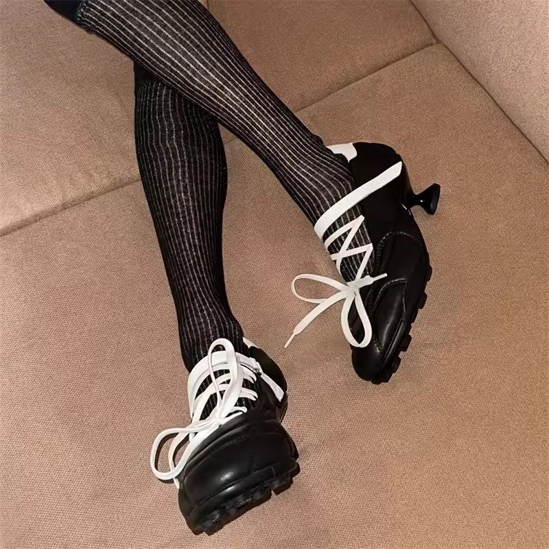 Design Lace Up Ballet Strap Heels Sportswear Shoes