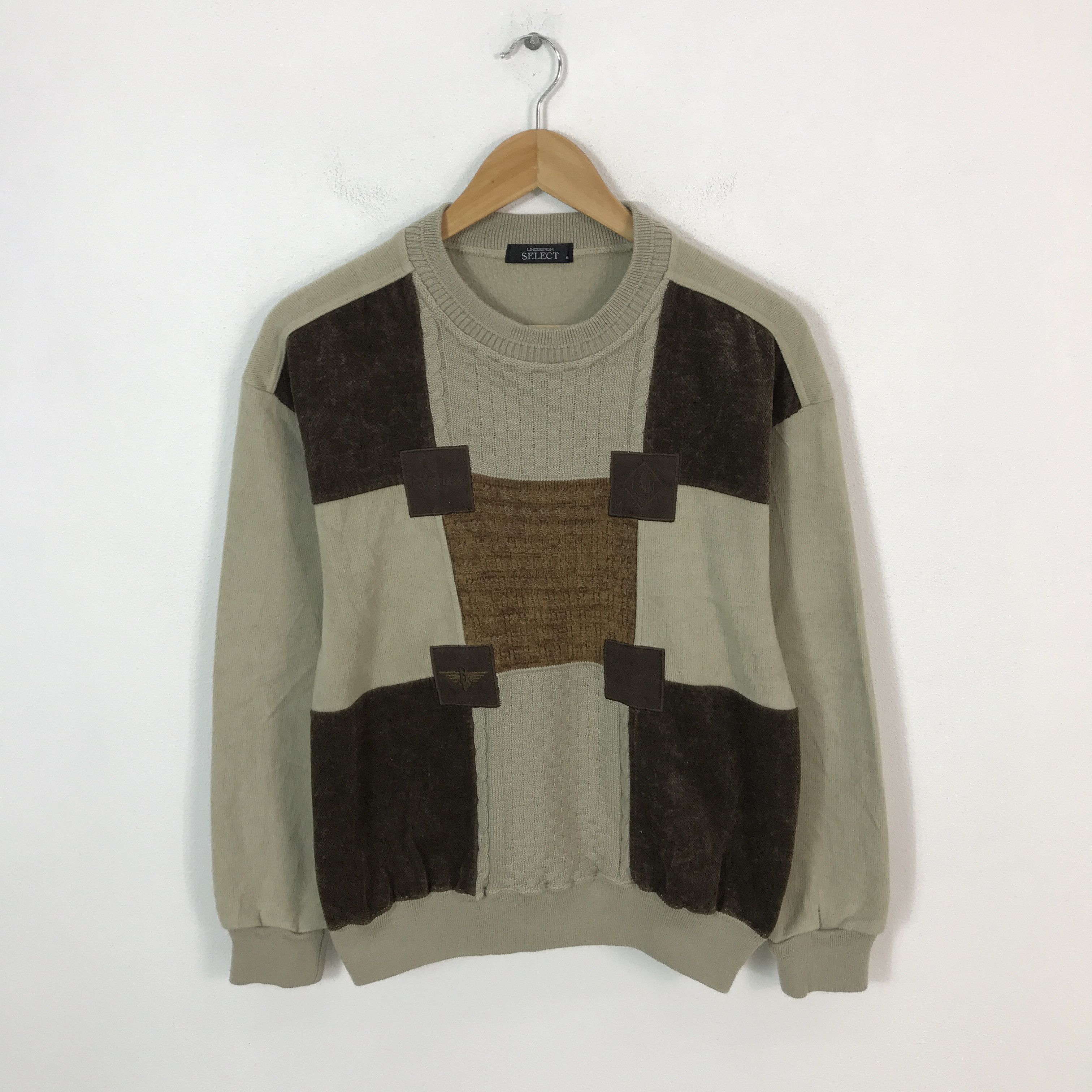lindbergh select design Patchword sweatshirt