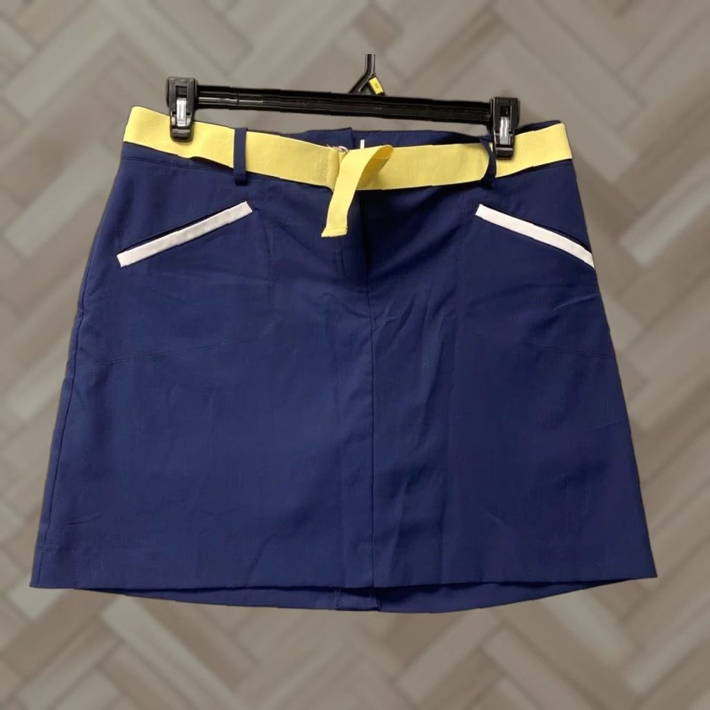 Izod Izod Golf Skort Women's 8 Navy Pocket Regular Size 8 Skort Womens Golf 103-60 Size ONE SIZE - 1 Thumbnail