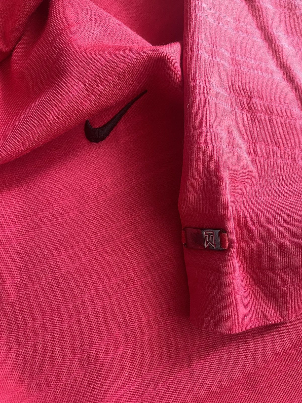 Nike × Tiger Woods × Vintage Vintage Nike Tiger Woods red t-shirt y2k Japanese rare Size US M / EU 48-50 / 2 - 6 Thumbnail