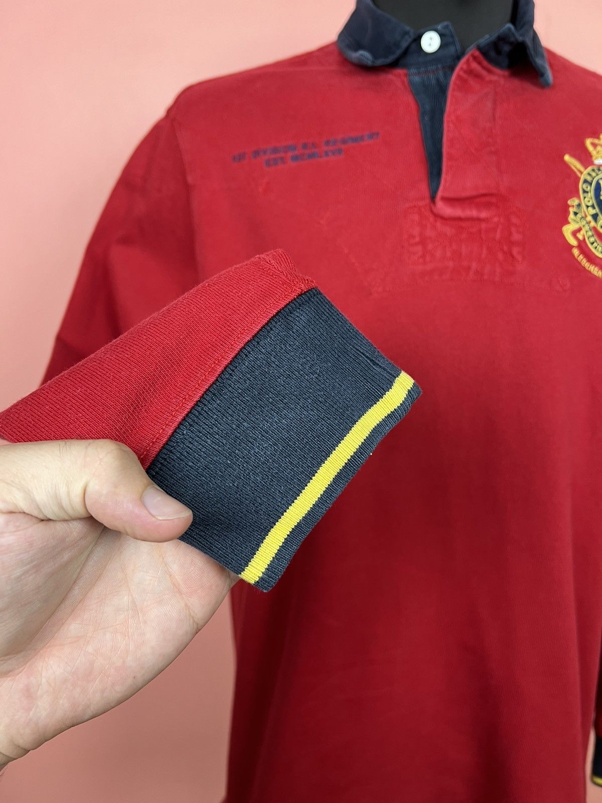 Polo Ralph Lauren Polo Ralph Lauren rugby shirt tee polo New York Size US L / EU 52-54 / 3 - 6 Thumbnail