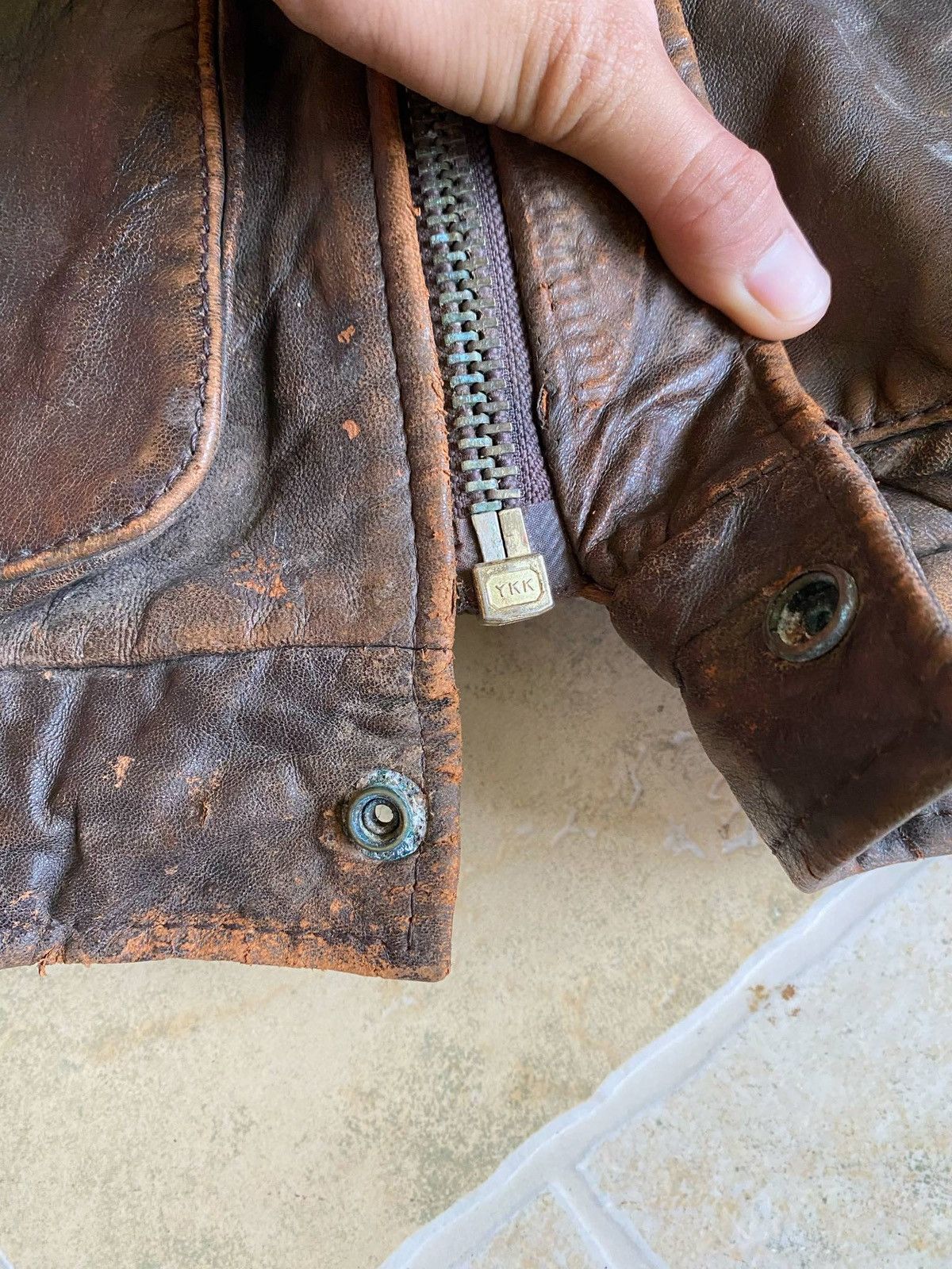 Japanese Brand × Vintage VINTAGE HOUSTON JAPAN IS 674 MS FLIGHT JACKET Size US S / EU 44-46 / 1 - 6 Thumbnail