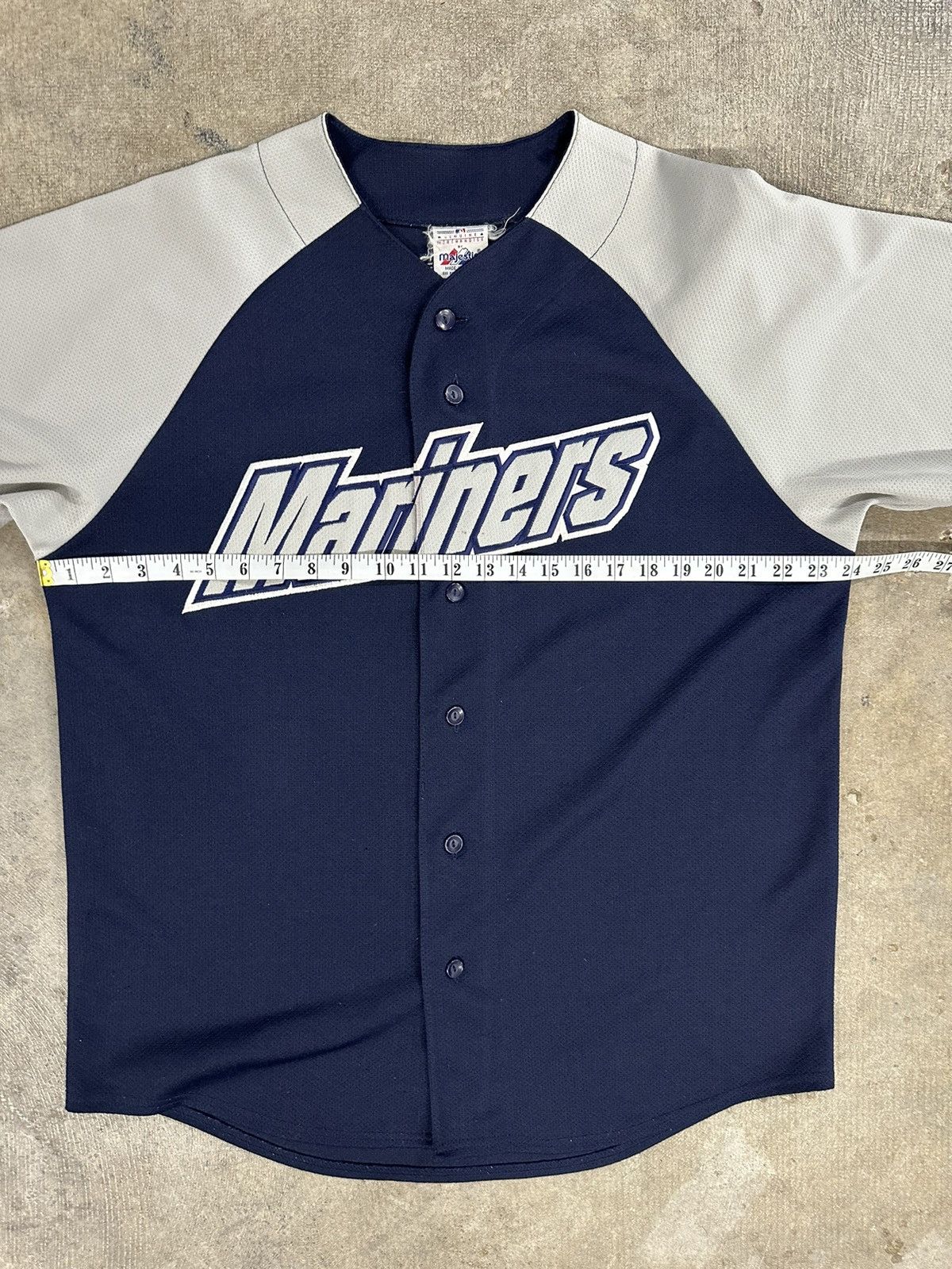 MLB × Majestic × Vintage Vintage 90s Majestic Seattle Mariners MLB Baseball Jersey Size US XL / EU 56 / 4 - 7 Thumbnail