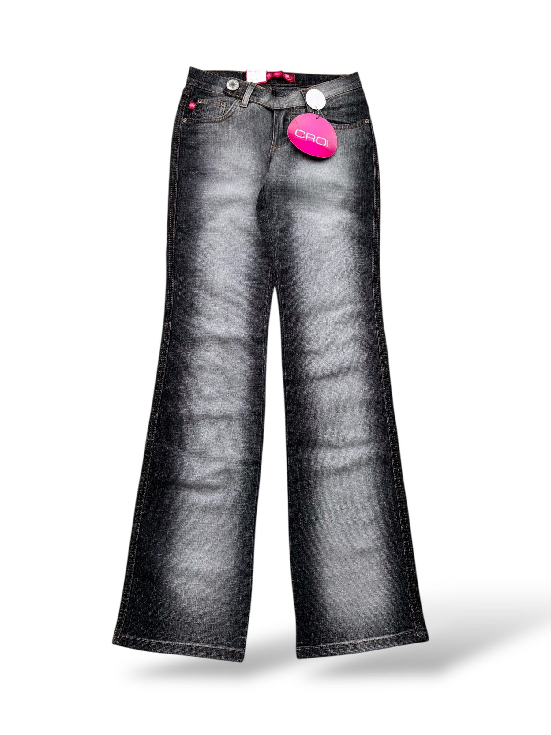 Japanese Brand Vintage Flare Jeans W313(V9) Size 24" / US 00 / IT 34 - 1 Thumbnail
