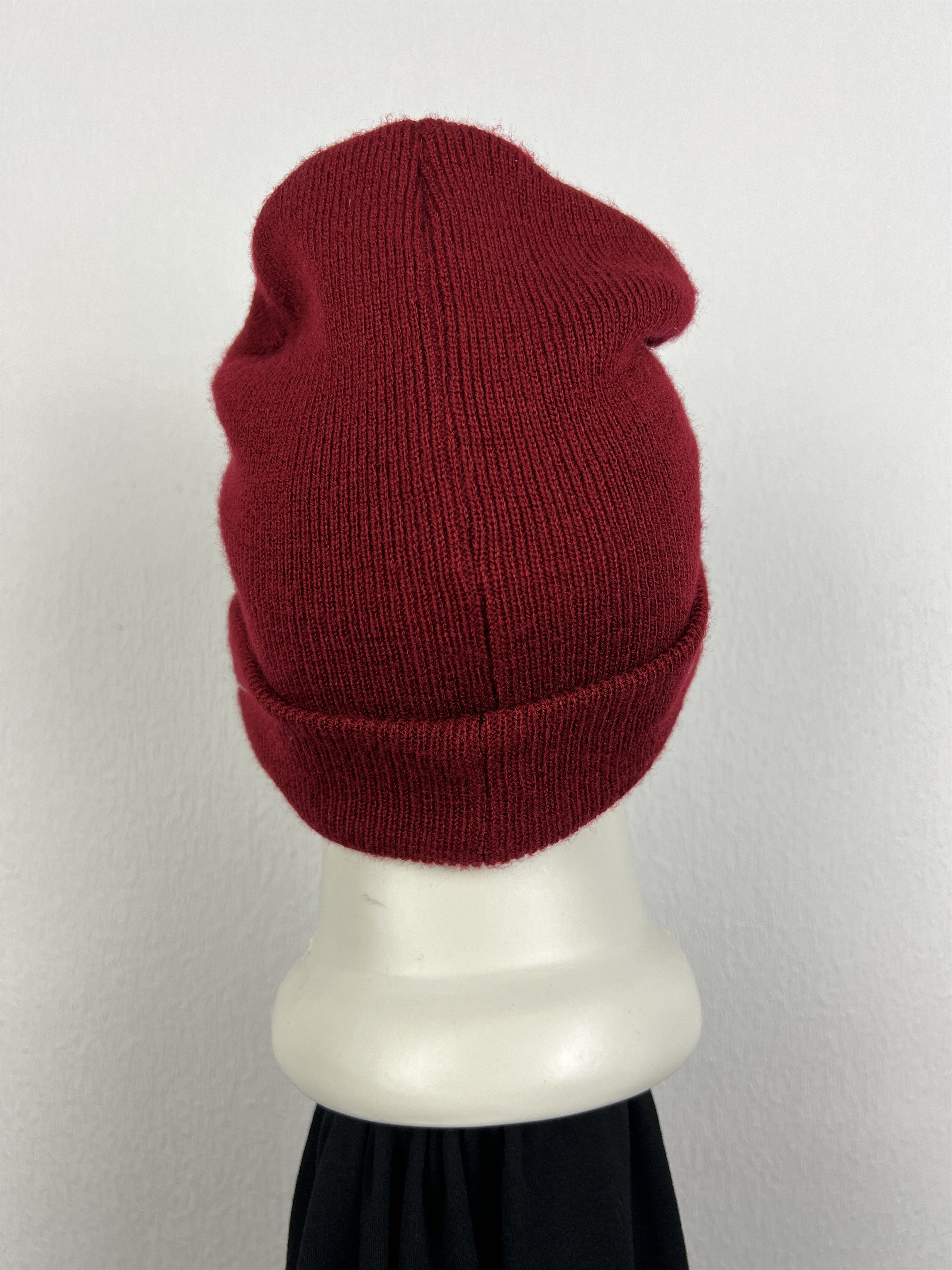 Nike Vintage Nike Beanie Cap Hat Rare Red Y2K Hype Classic Warm Size ONE SIZE - 5 Thumbnail