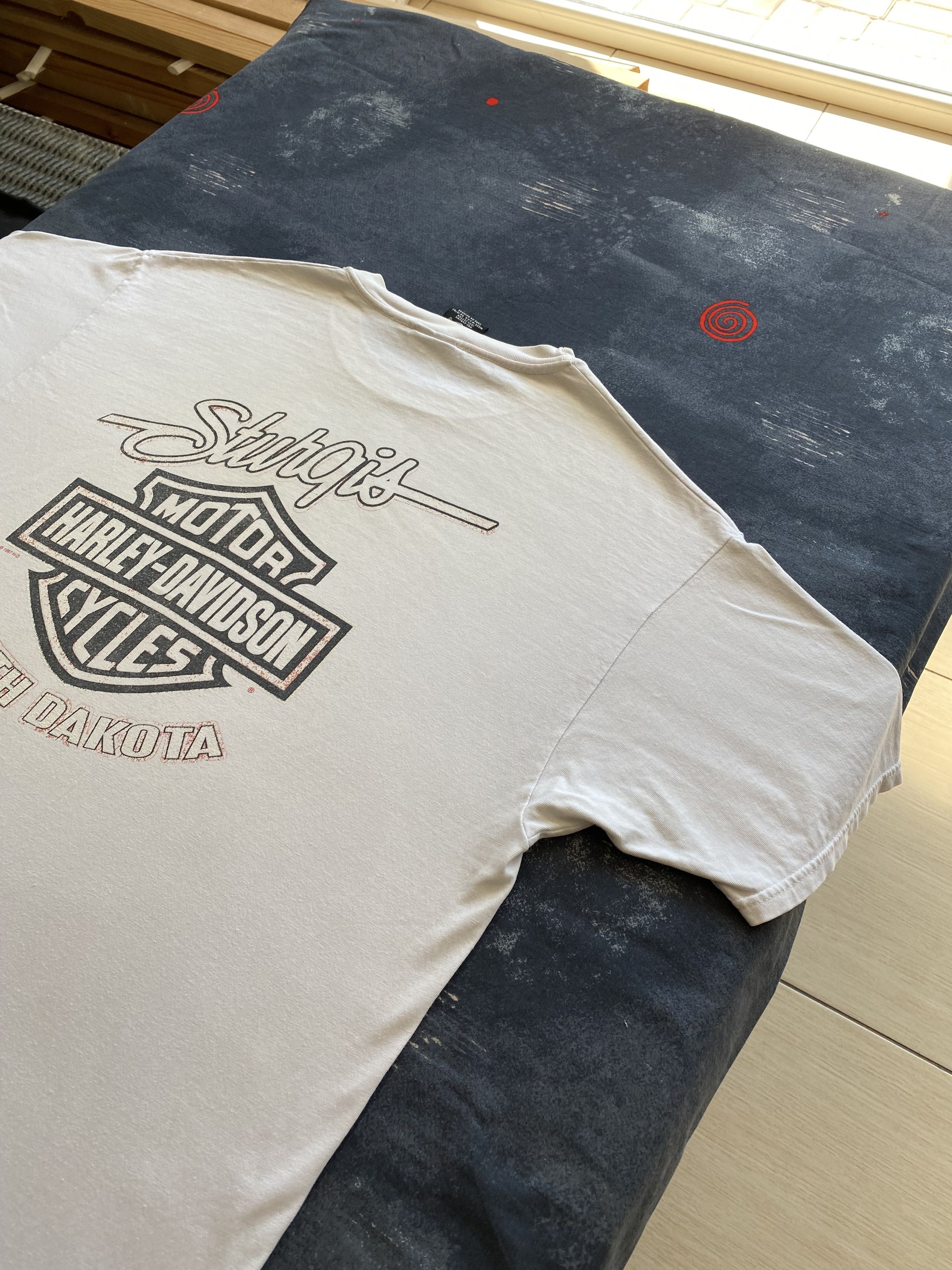 Harley Davidson × Vintage Vintage 1998 Harley Davidson Black Hills Sturgis T-shirt Size US XL / EU 56 / 4 - 10 Thumbnail