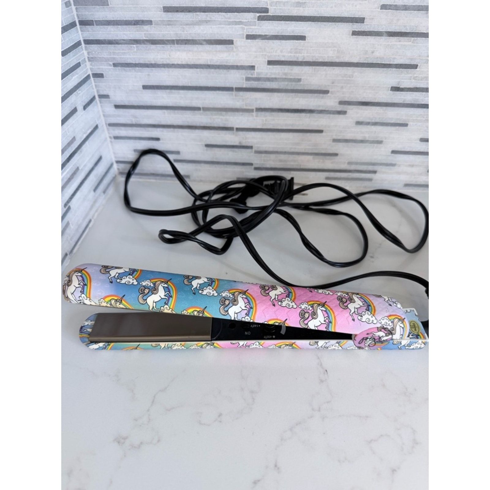 Other PYT Unicorn Rainbow Ceramic Flat Iron Hair Straightener 🎀 Size ONE SIZE - 1 Thumbnail