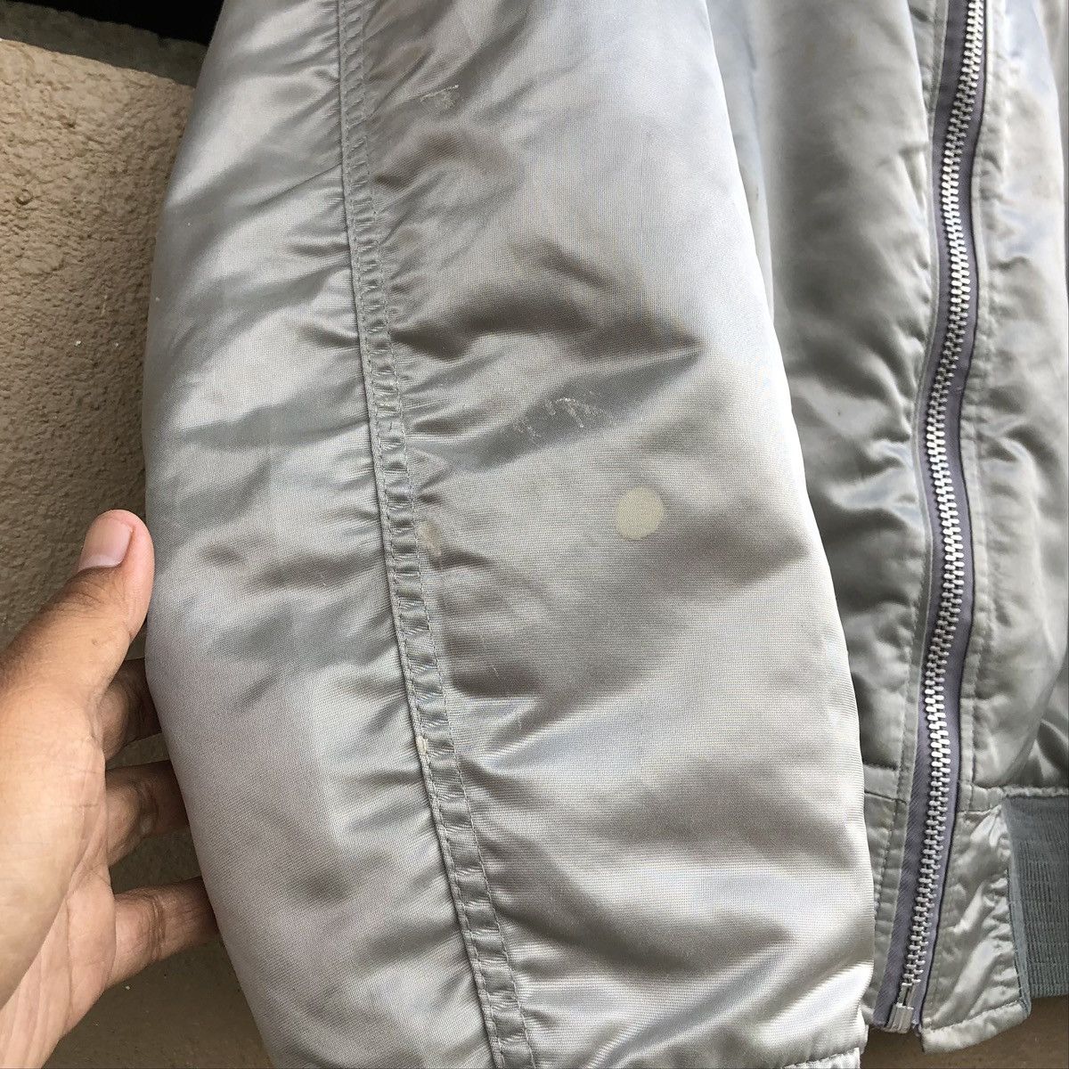 Vintage Vintage Flyer’s Man Intermediate Ma-1 Bomber Jacket USA 🇺🇸 Size US L / EU 52-54 / 3 - 6 Thumbnail