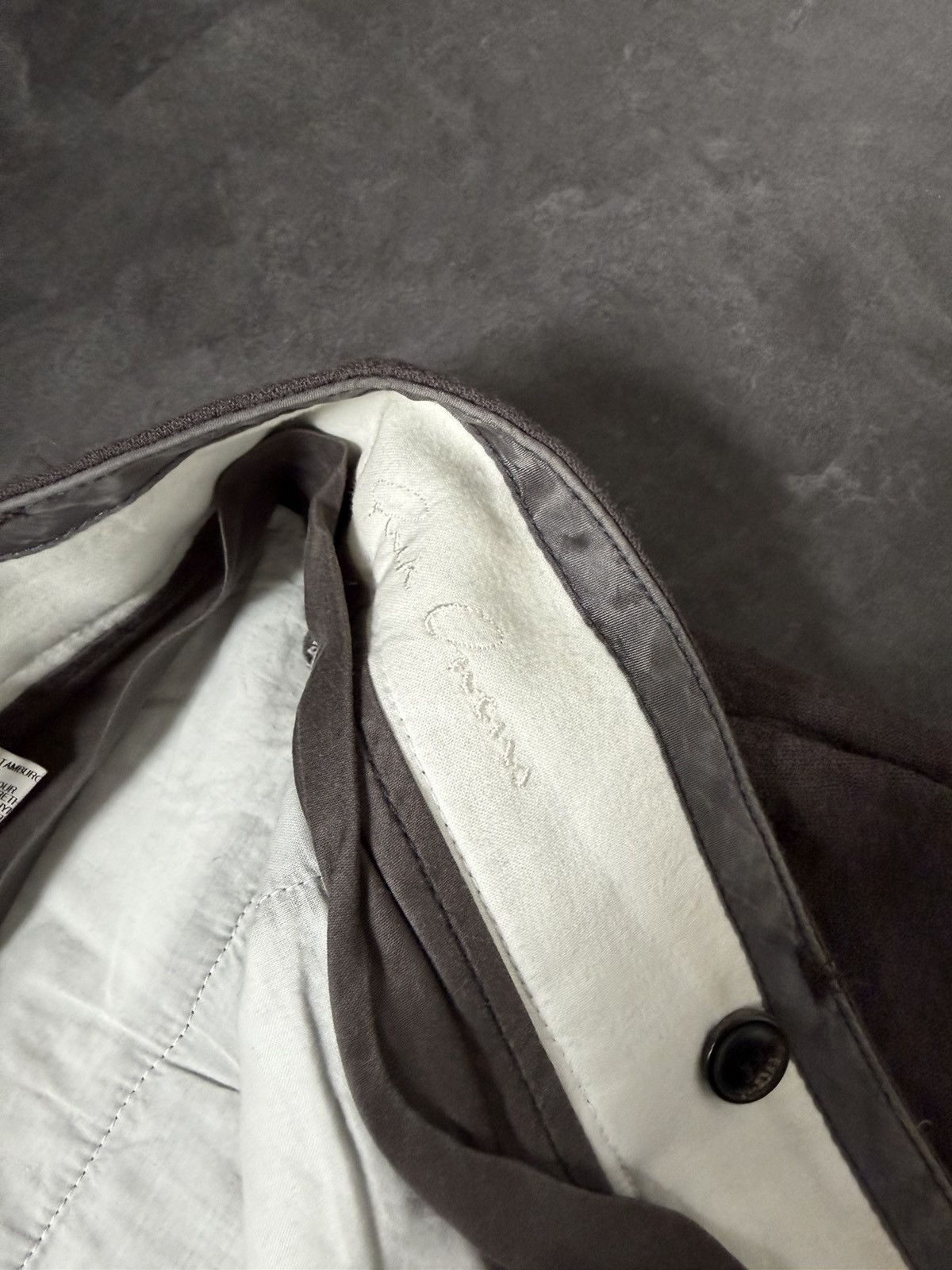 Rick Owens F/W 10 "GLEAM" Cropped Pleated Runway Wool Pants Size US 32 / EU 48 - 13 Thumbnail