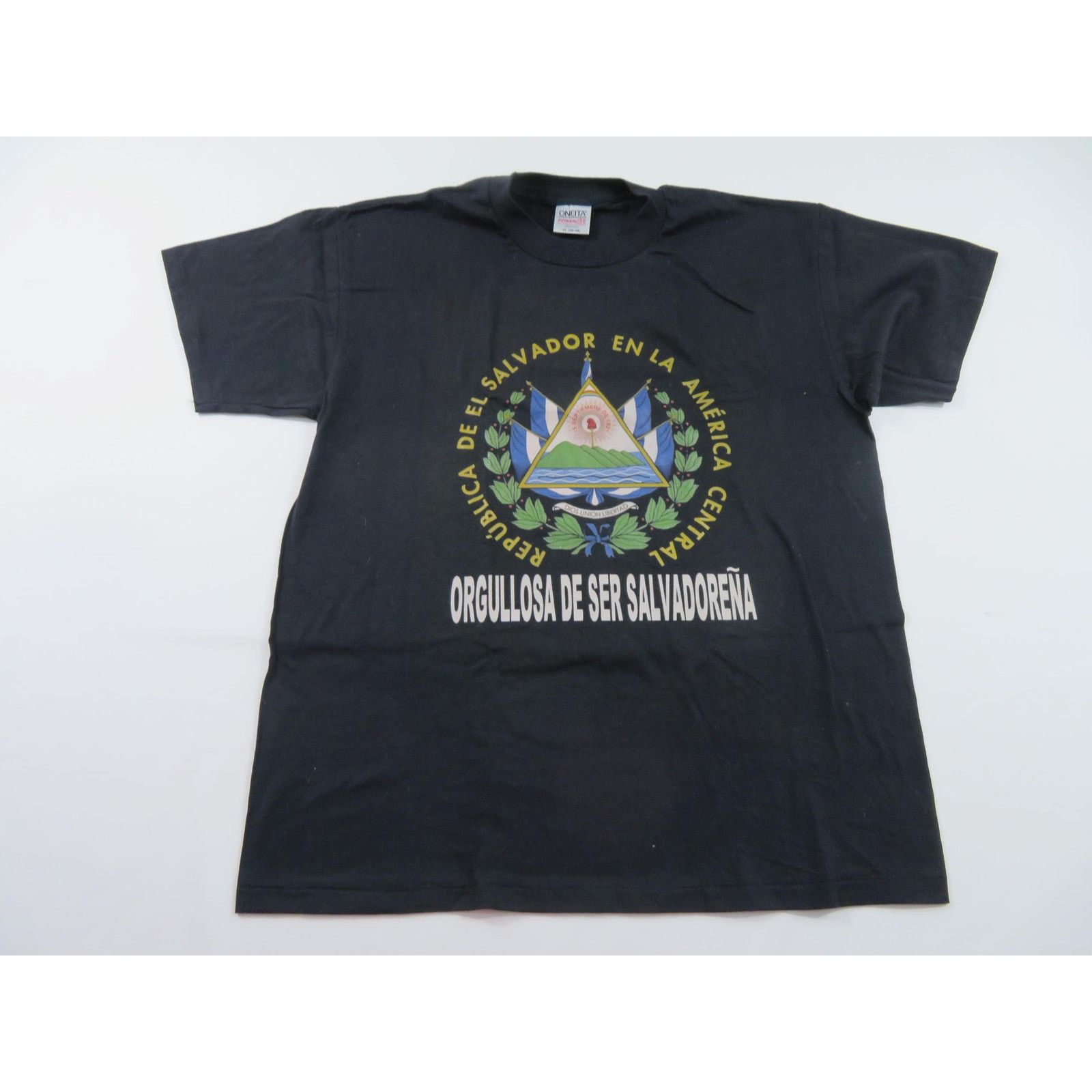 Other Republica De El Salvador Black T-shirt Sz 2XL 1990s Size US XXL / EU 58 / 5 - 1 Thumbnail