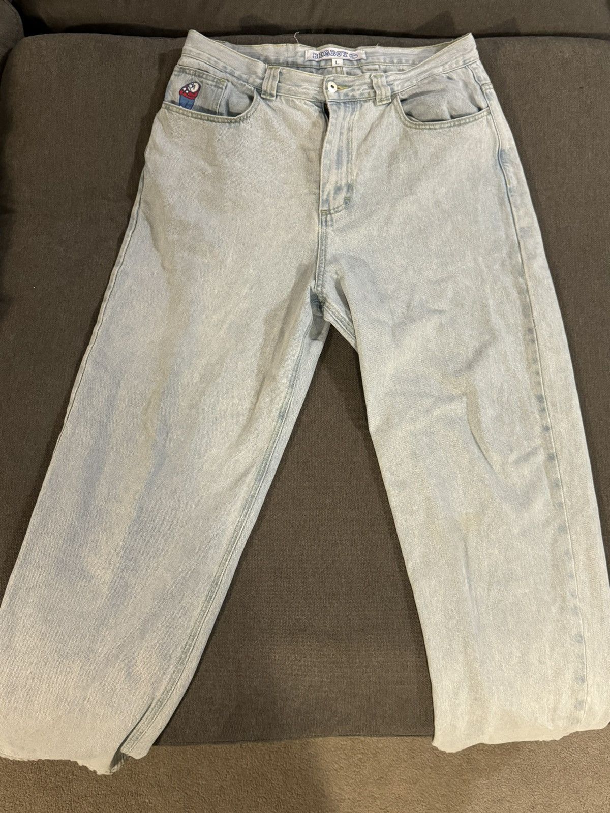 Polar Boy Skate Light Blue Jeans