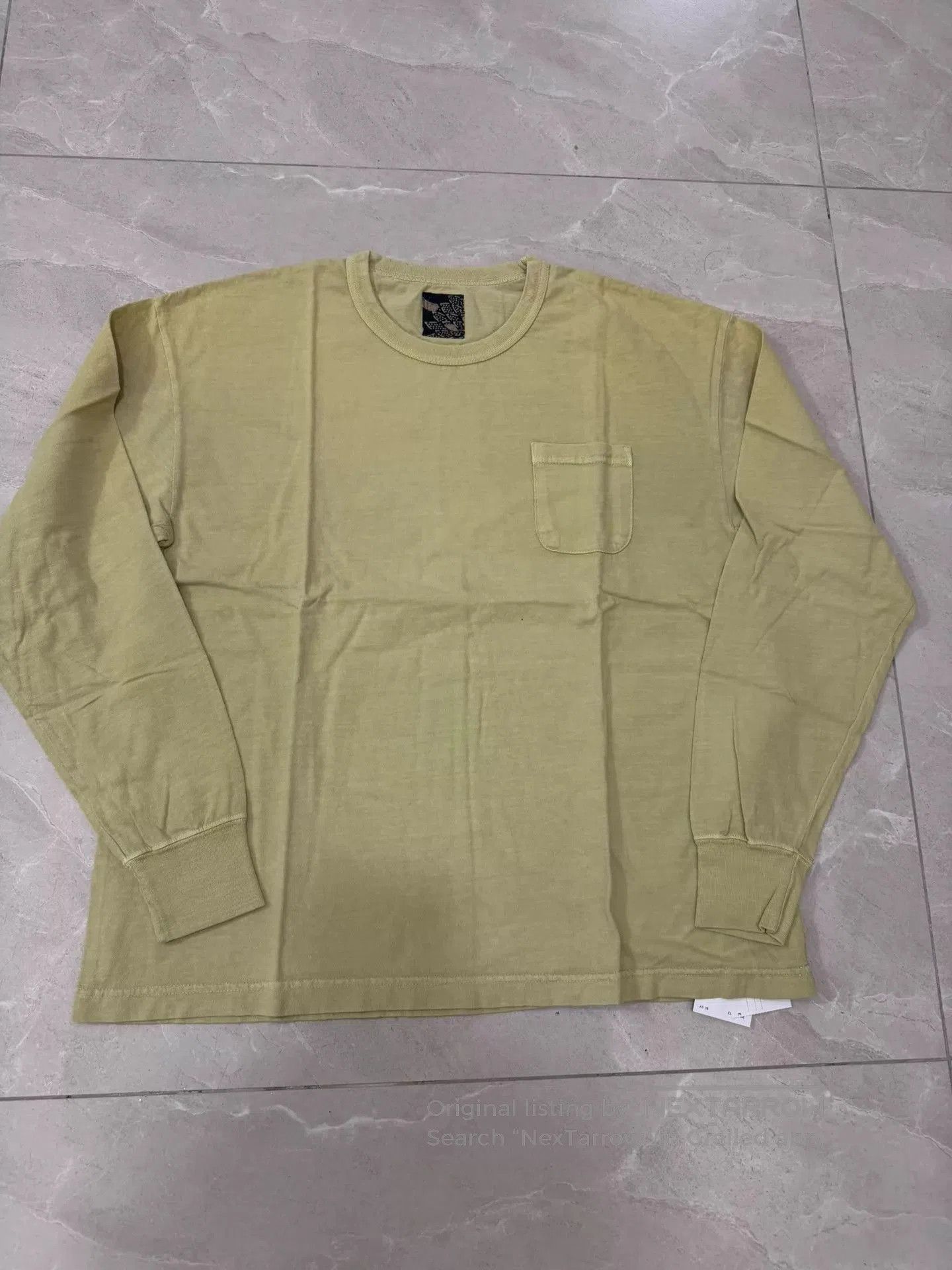 Visvim Green Long Sleeve Pocket Shirt - Size M. Size US M / EU 48-50 / 2 - 1 Thumbnail
