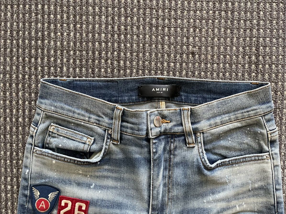 Amiri 2018 Art Patch Jeans Size US 30 / EU 46 - 4 Thumbnail