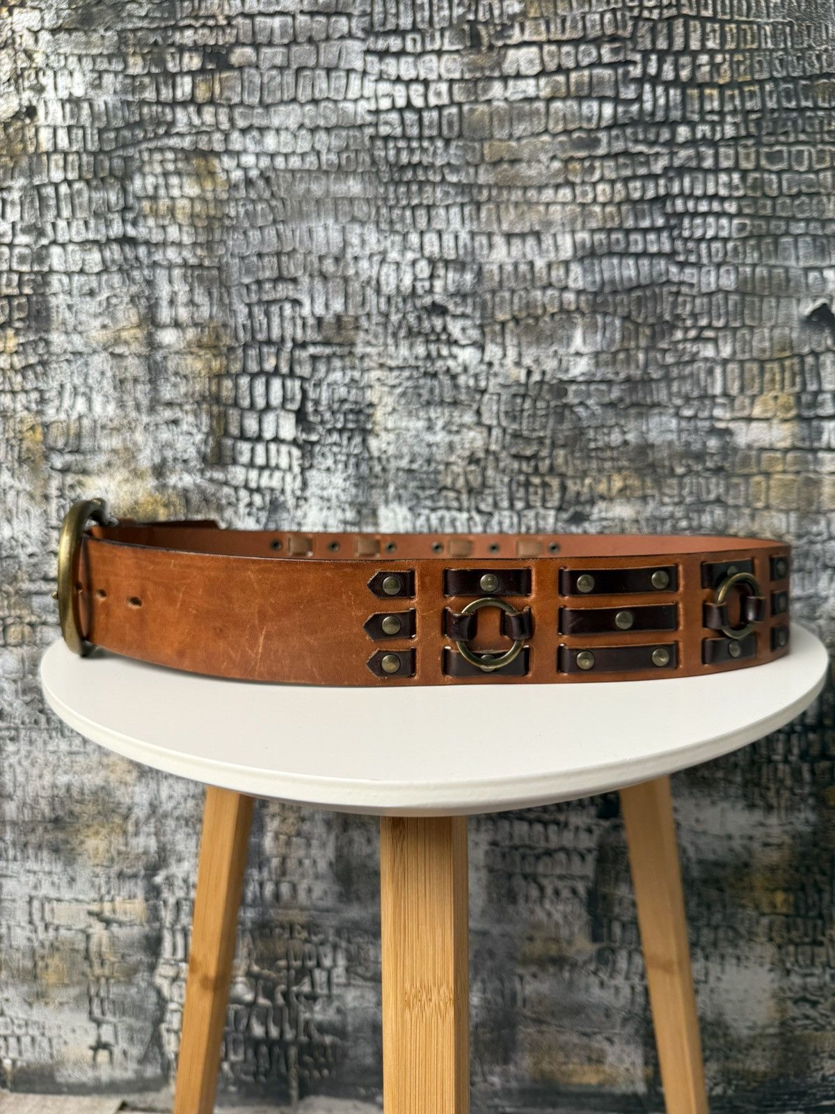 Dolce & Gabbana Vintage Dolce & Gabbana Leather Belt Size ONE SIZE - 8 Thumbnail
