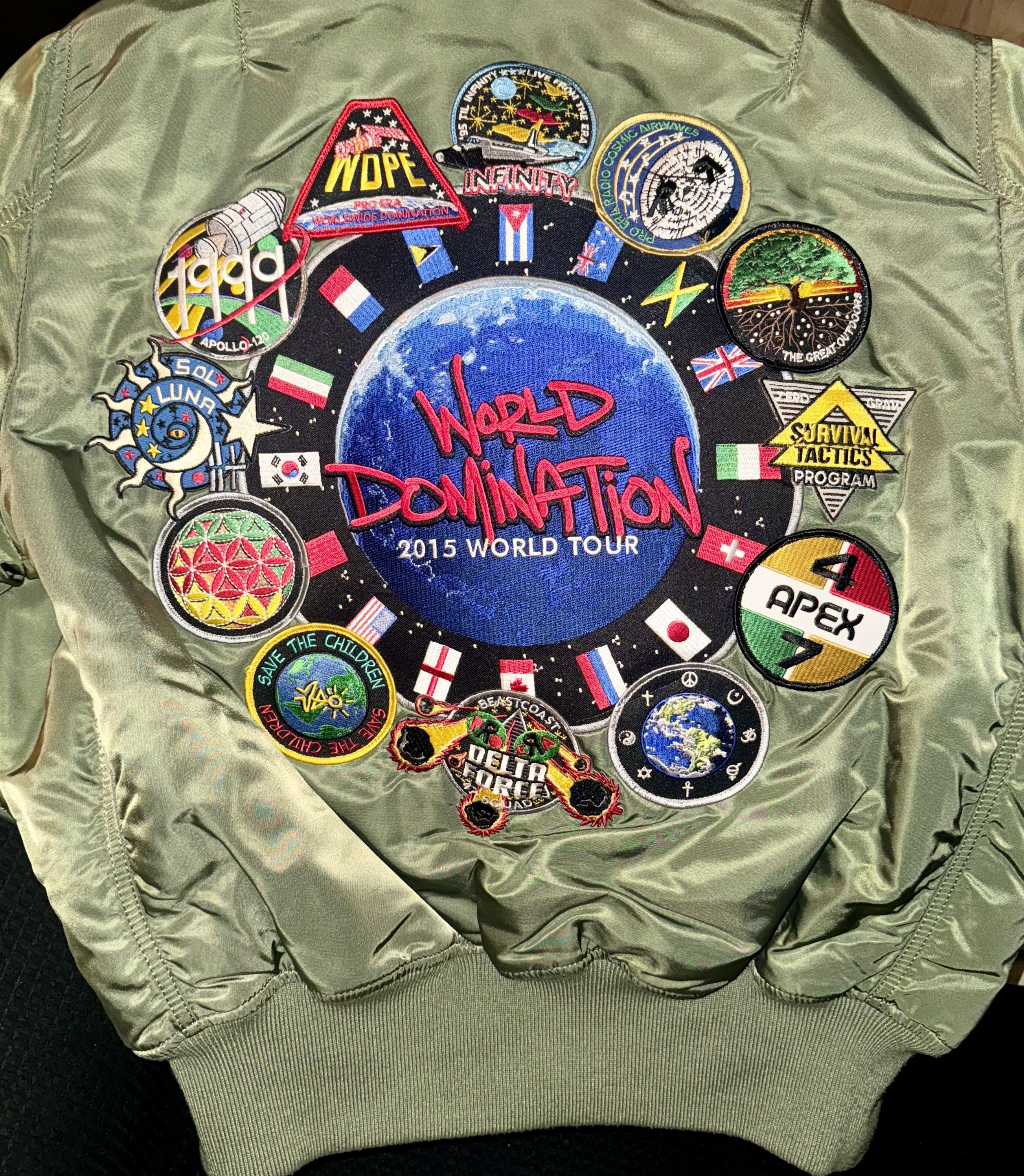 Alpha Industries × Pro Era World Domination Tour Jacket Size US S / EU 44-46 / 1 - 1 Thumbnail