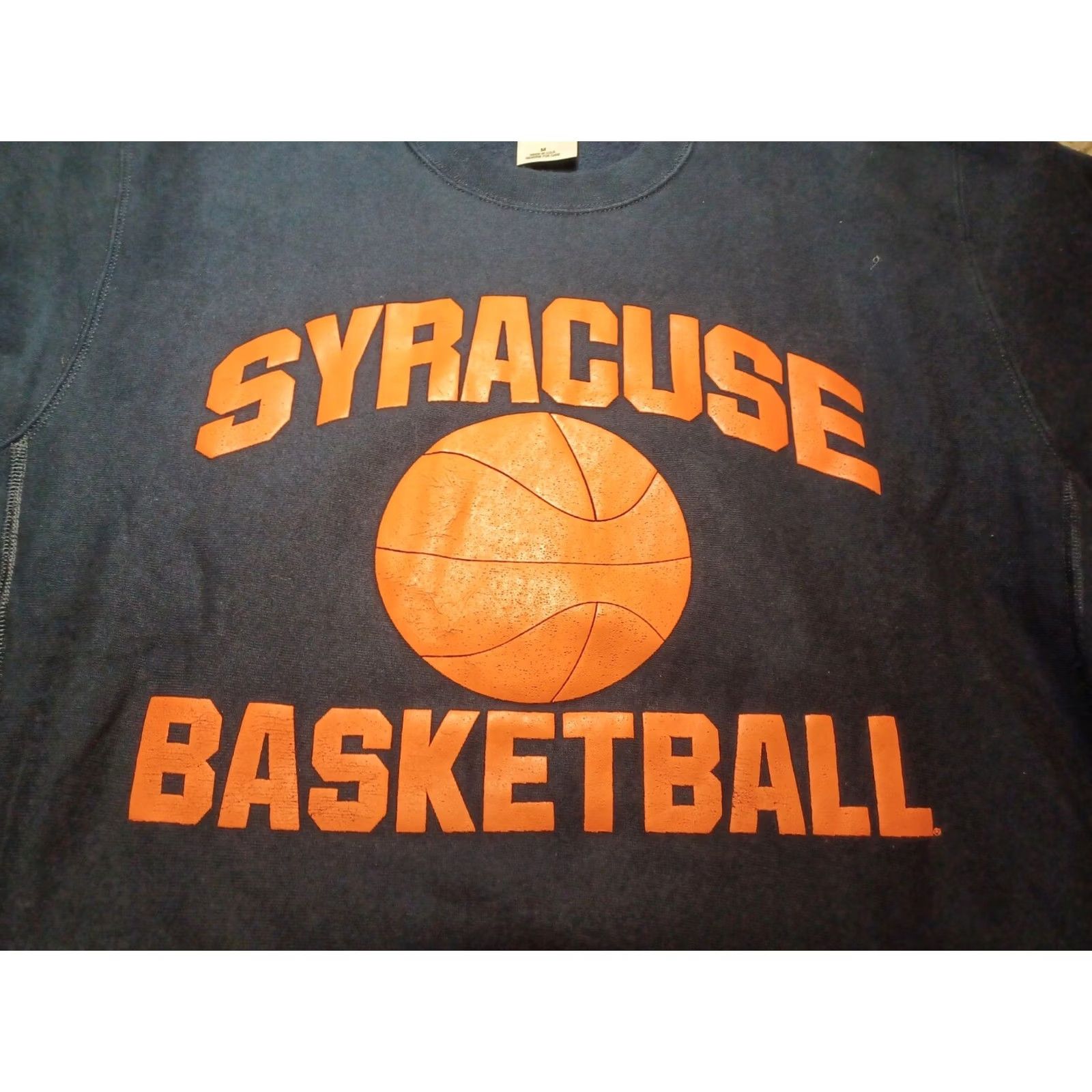 Soffe VINTAGE Syracuse Orangemen Sweatshirt Mens Medium Pullover Soffe USA Crewneck Size US M / EU 48-50 / 2 - 2 Thumbnail