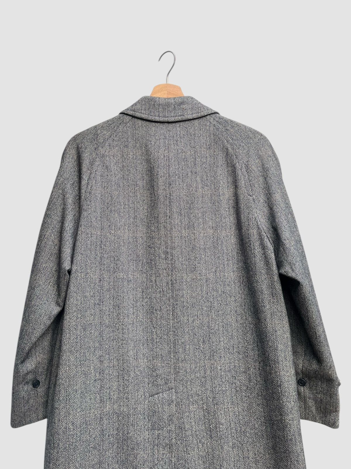Burberry Vintage Burberrys Herringbone Wool Coat Size US S / EU 44-46 / 1 - 12 Thumbnail