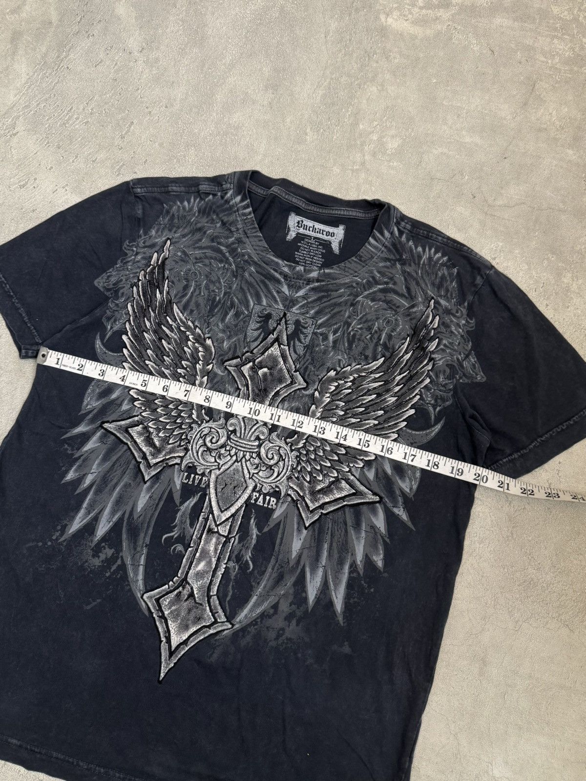 BUCKAROO Y2k Buckaroo Live Fair Cross Ifsixwasnine Tshirt Size US M / EU 48-50 / 2 - 6 Thumbnail