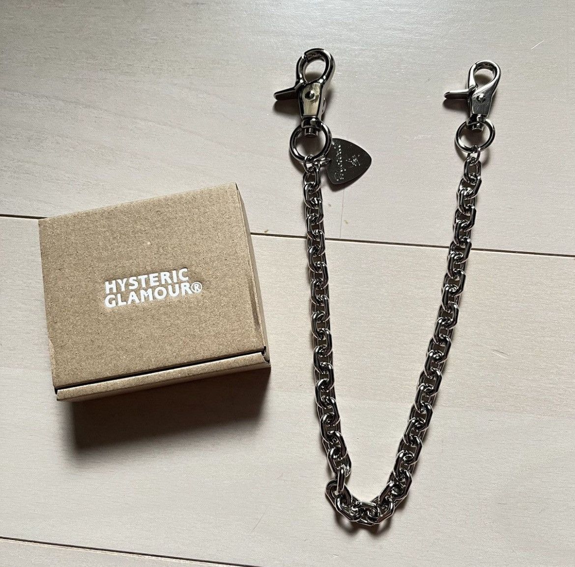 Hysteric Glamour HYSTERIC GLAMOUR SKULL GUITAR PICK WALLET CHAIN stk Size ONE SIZE - 3 Thumbnail