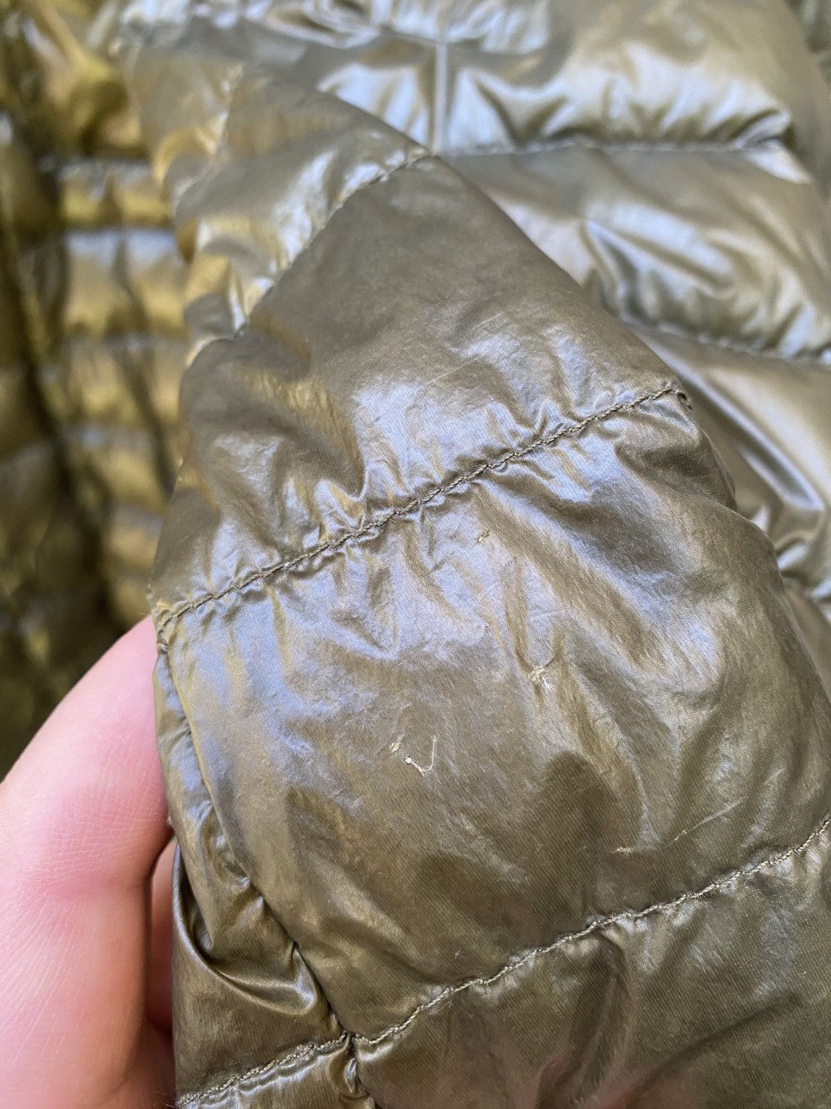 Moncler Moncler Omer Jacket Light Down Quilted Size 3 Olive Color Size US L / EU 52-54 / 3 - 4 Thumbnail