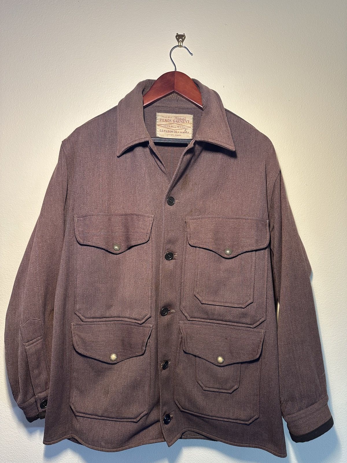 Filson Filson 1950’s rare blue orange plaid cruiser Size US L / EU 52-54 / 3 - 1 Thumbnail