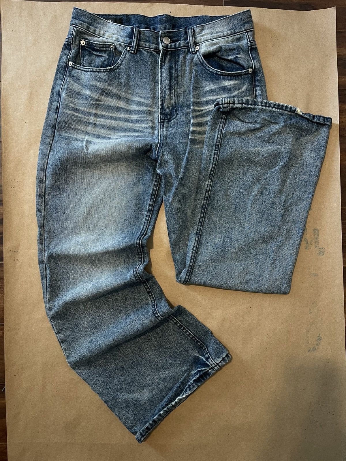 Levi's Vintage Clothing PERFECT WIDE LEG JEANS Size US 30 / EU 46 - 1 Preview