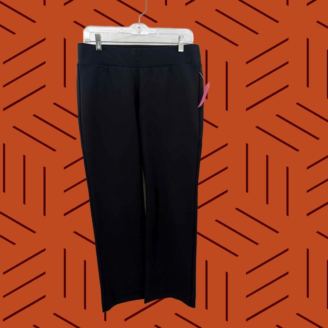 Lilly Pulitzer Pre-Owned Lilly Pulitzer Black Casual Pants Large Regular Womens Size 36" / US 14 / IT 50 - 1 Thumbnail