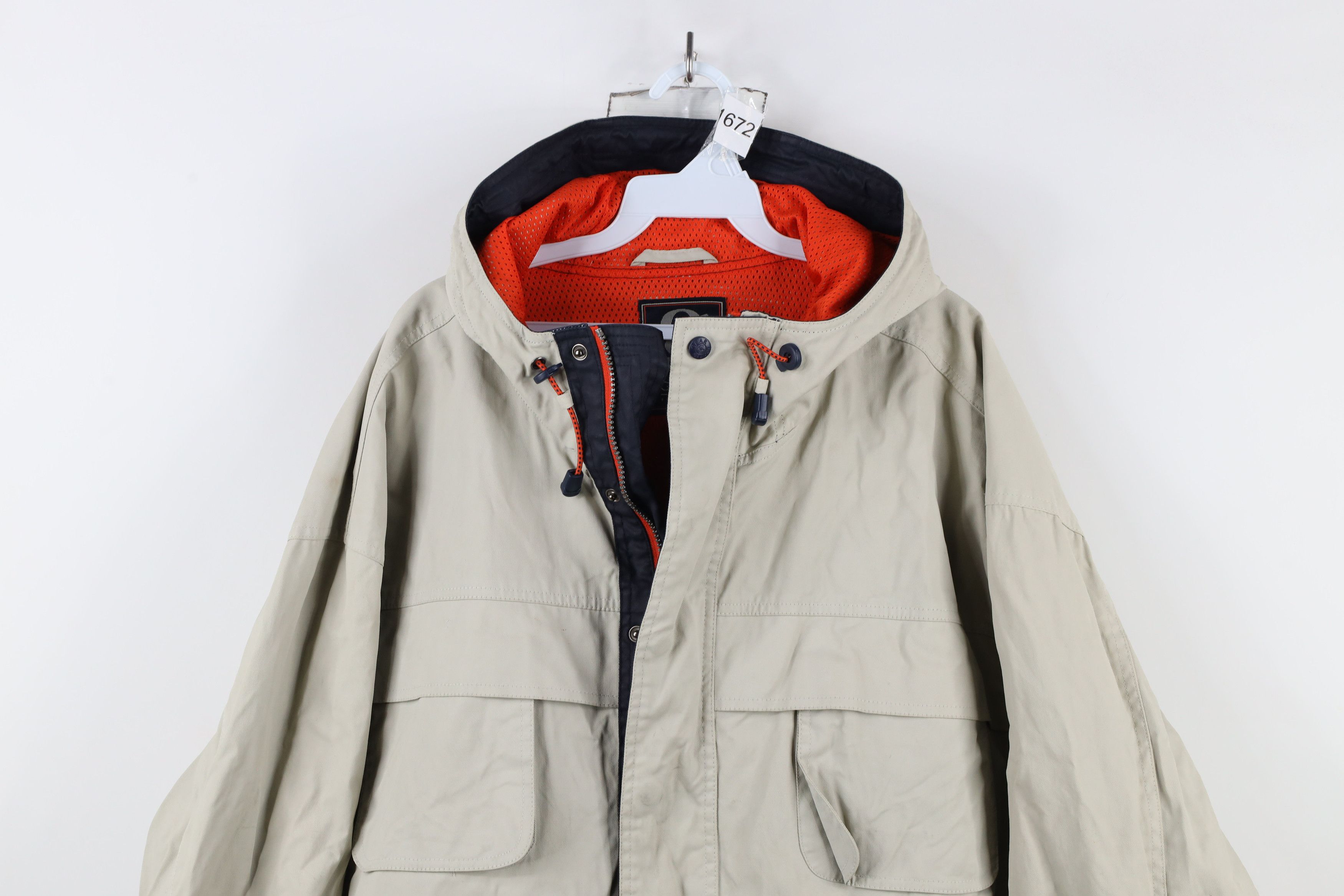 Vintage Vintage 90s Streetwear Heavyweight Half Zip Anorak Jacket Size US XL / EU 56 / 4 - 2 Thumbnail