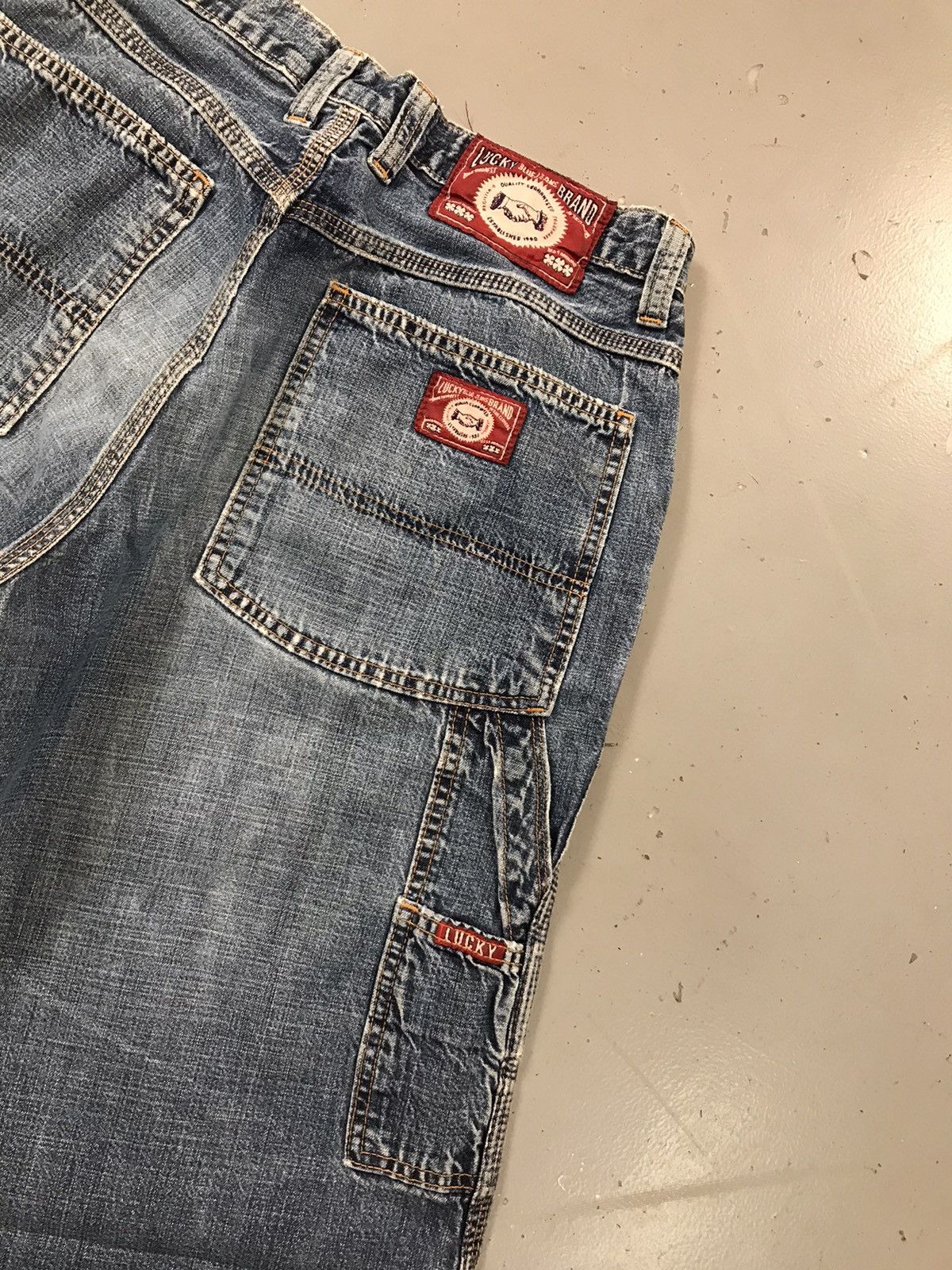 Lucky Brand × Vintage Vintage lucky brand carpenter denim Size US 30 / EU 46 - 16 Thumbnail