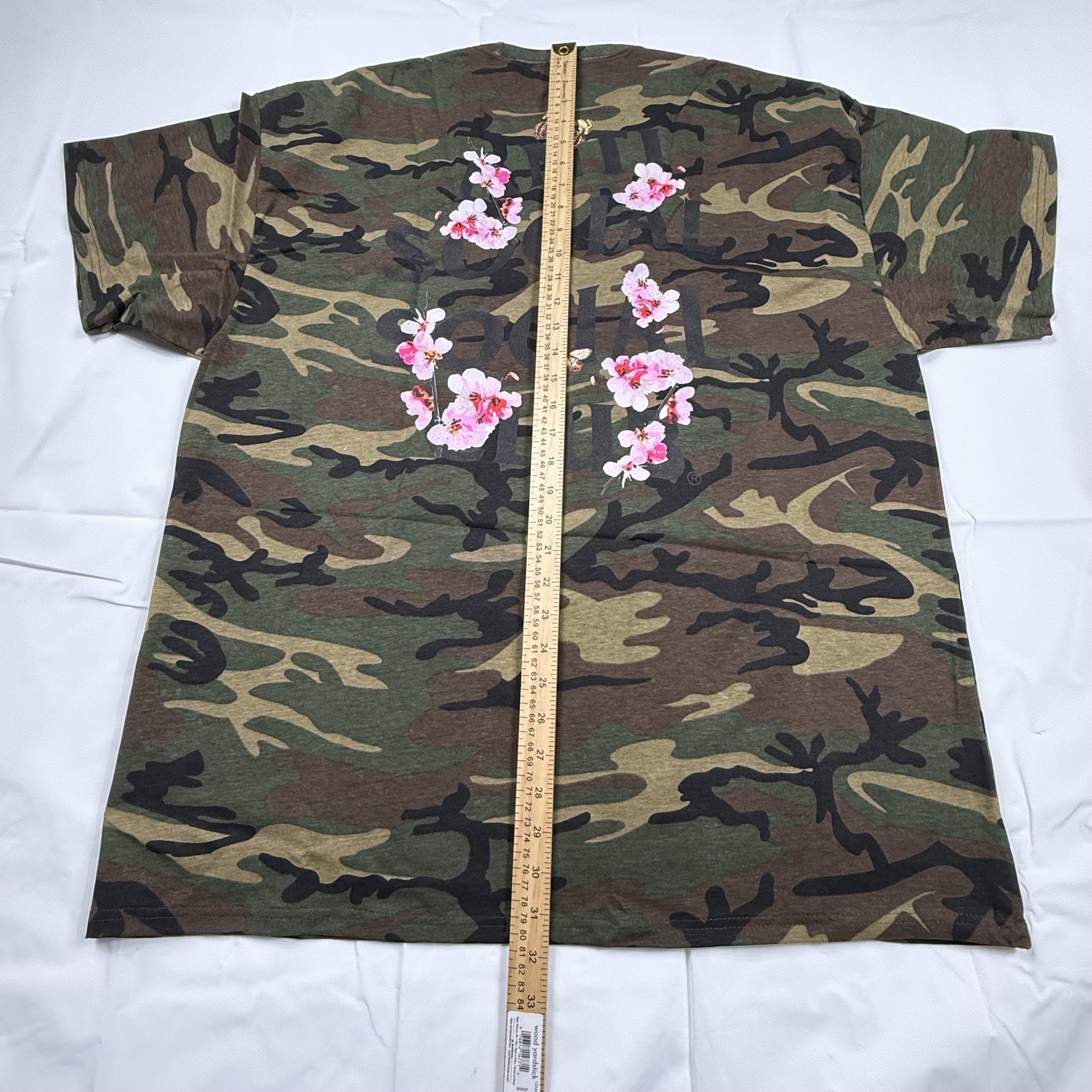 Anti Social Social Club Anti Social Social Club Camo Shirt Cherry Blossom 2XL Size US XXL / EU 58 / 5 - 7 Thumbnail