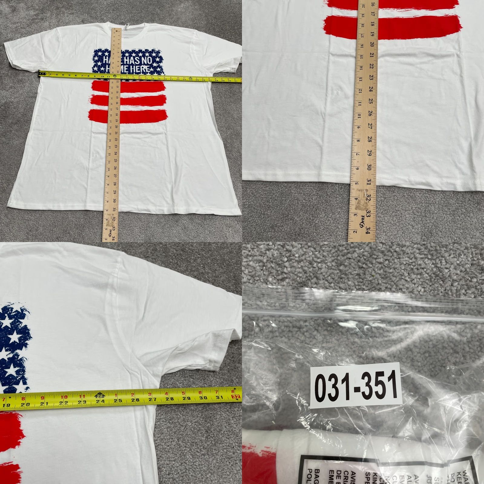 Vintage Royal Apparel Graphic Tee Unisex 3X White Crew Neck Short Sleeve T-Shirt USA NWT Size XXL / US 16-18 / IT 52-54 - 8 Thumbnail
